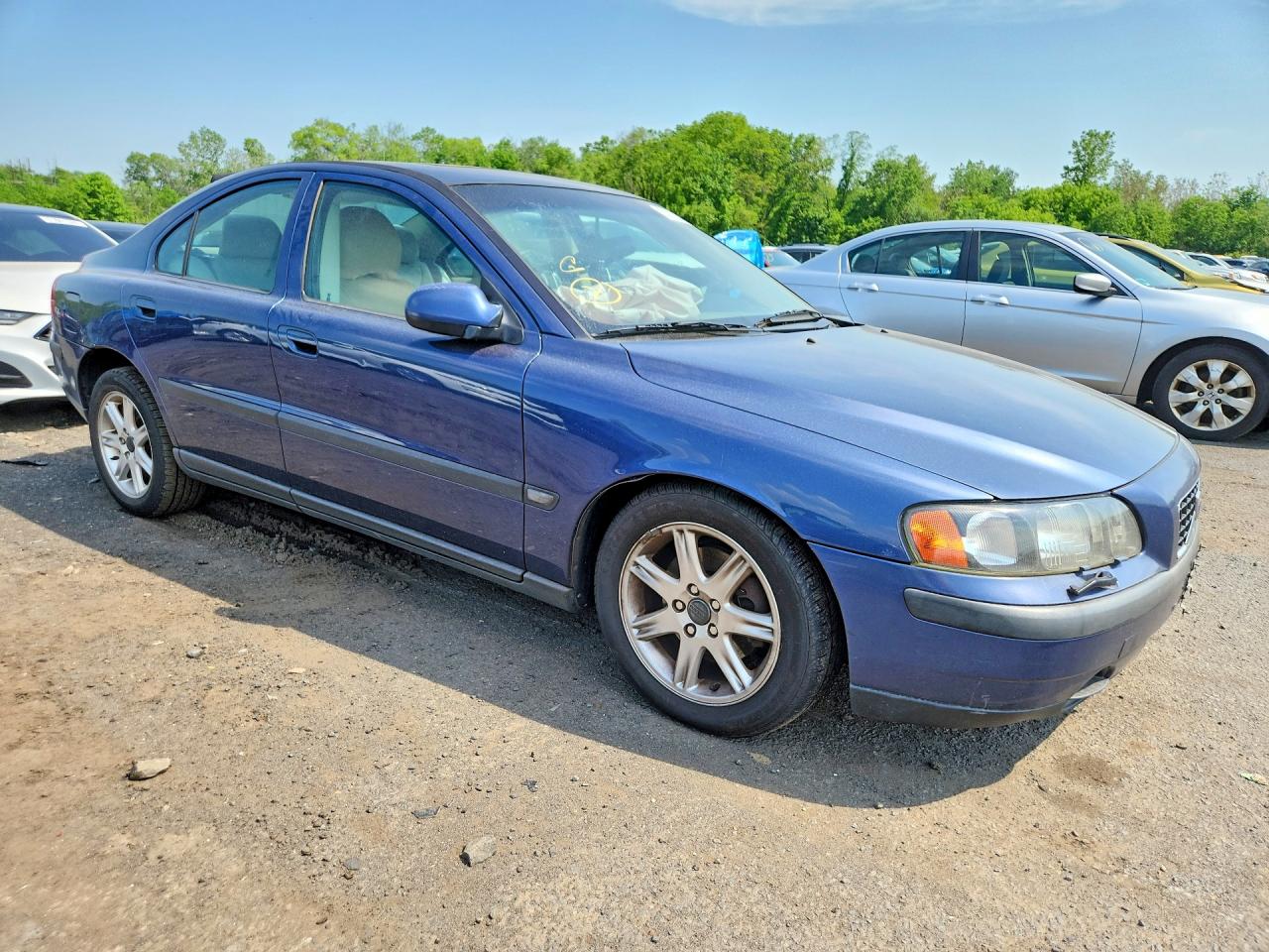 2001 Volvo S60 Blue vin: YV1RS61N412010805