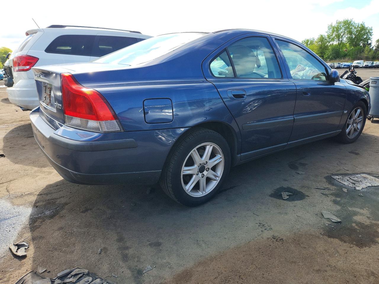 2001 Volvo S60 Blue vin: YV1RS61N412010805
