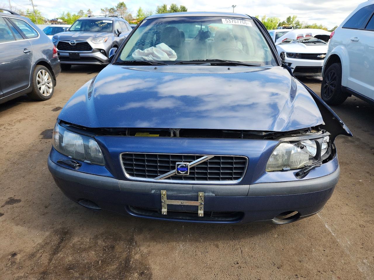 2001 Volvo S60 Blue vin: YV1RS61N412010805