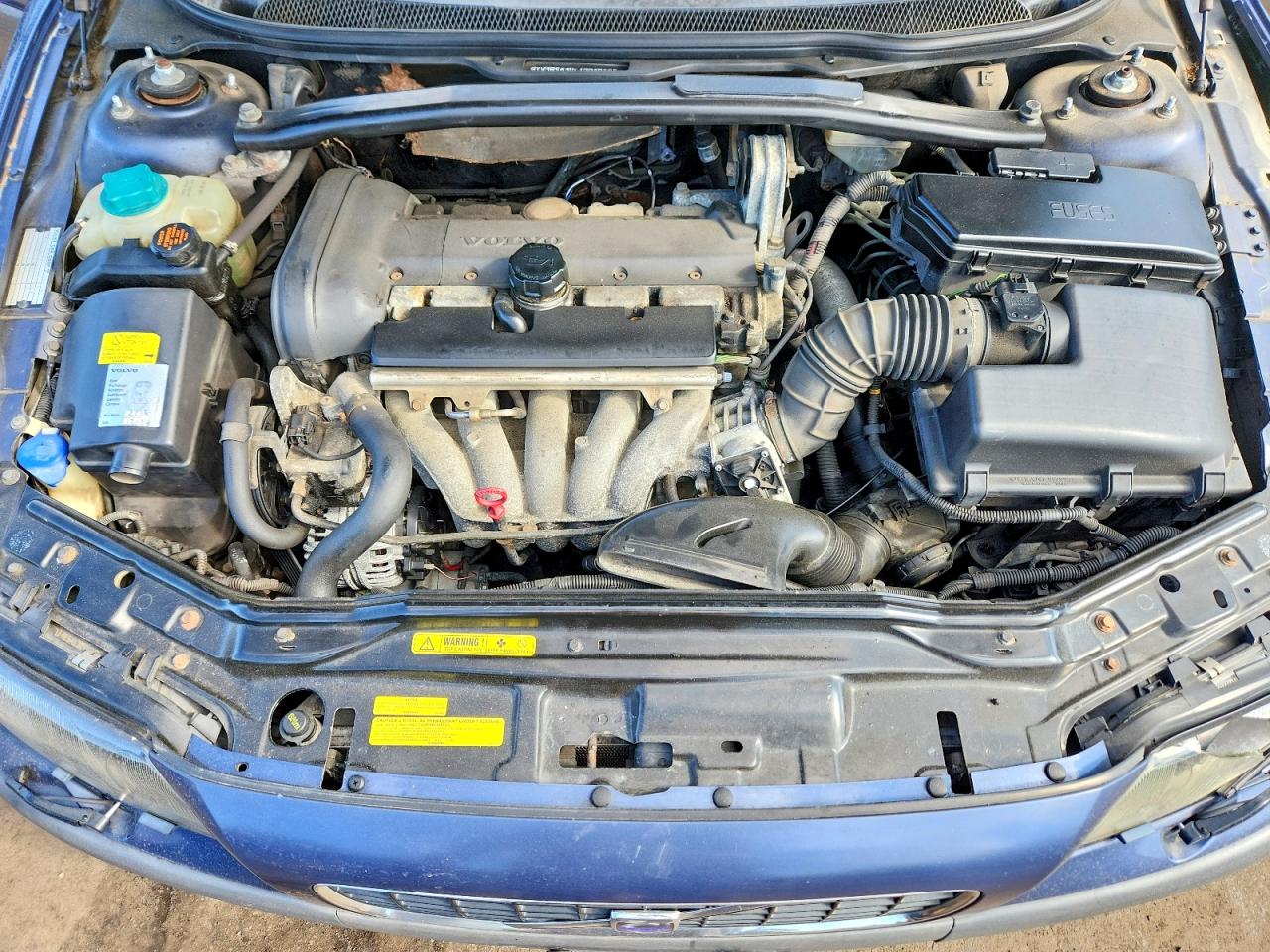 2001 Volvo S60 Blue vin: YV1RS61N412010805