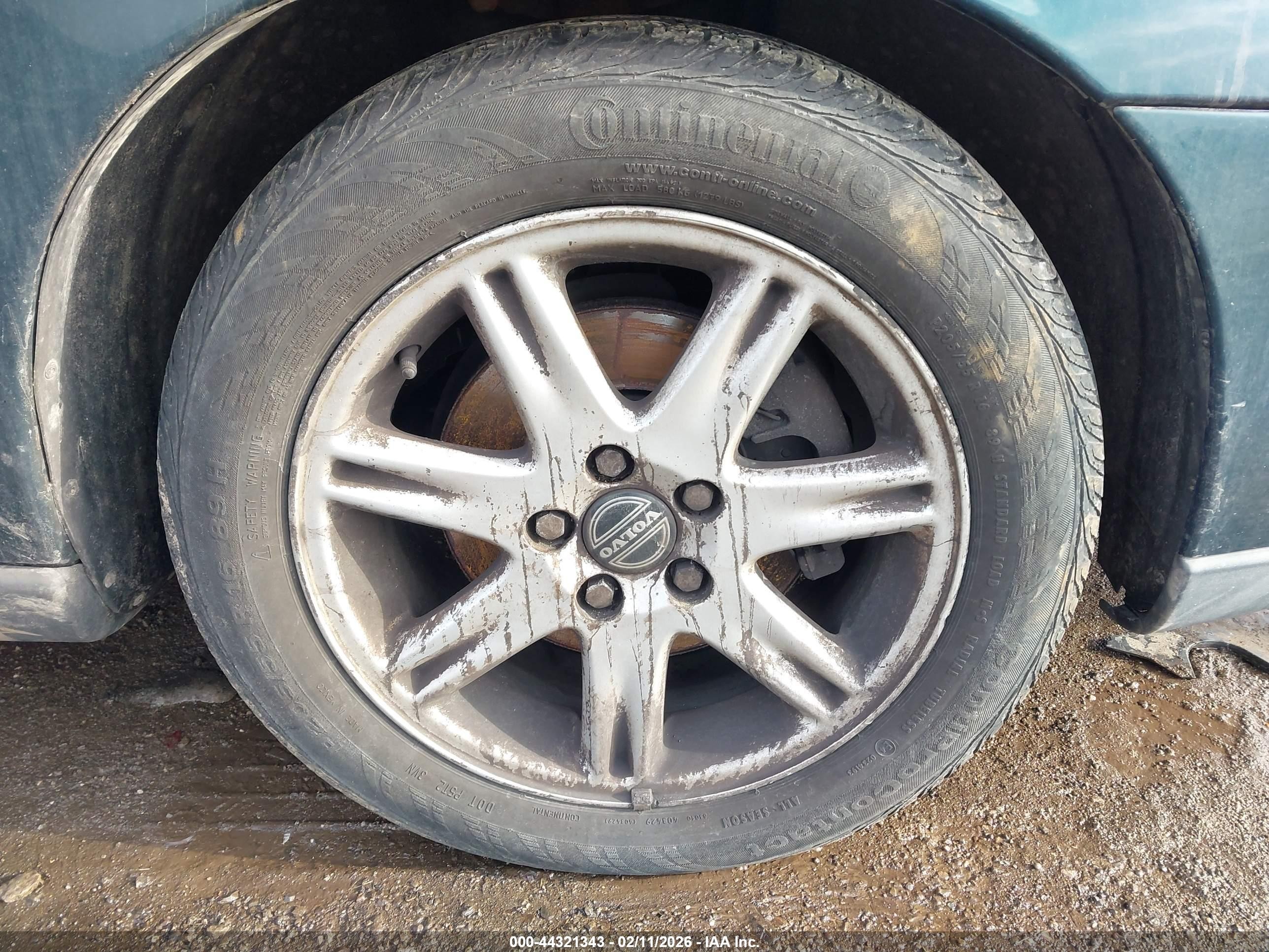 2002 Volvo S60 2.4 Зеленый vin: YV1RS61R022158888