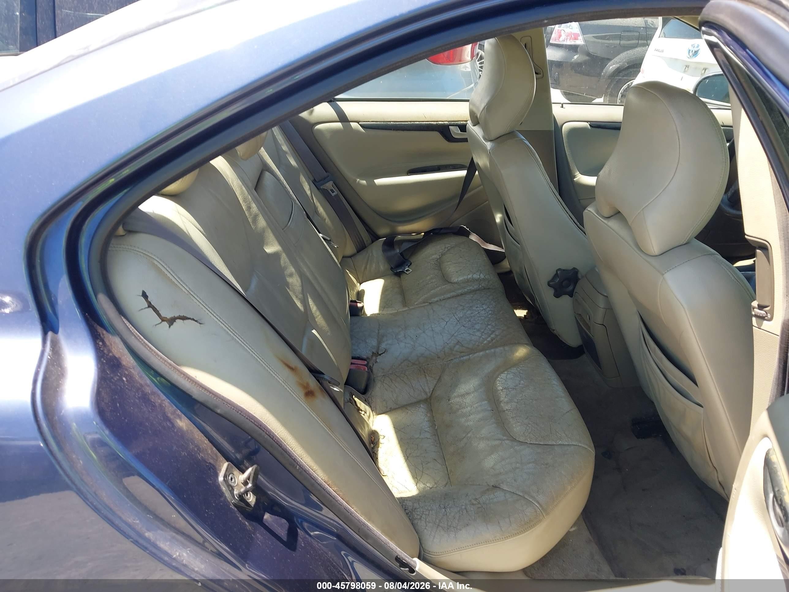 2002 Volvo S60 2.4 Blue vin: YV1RS61R122100692