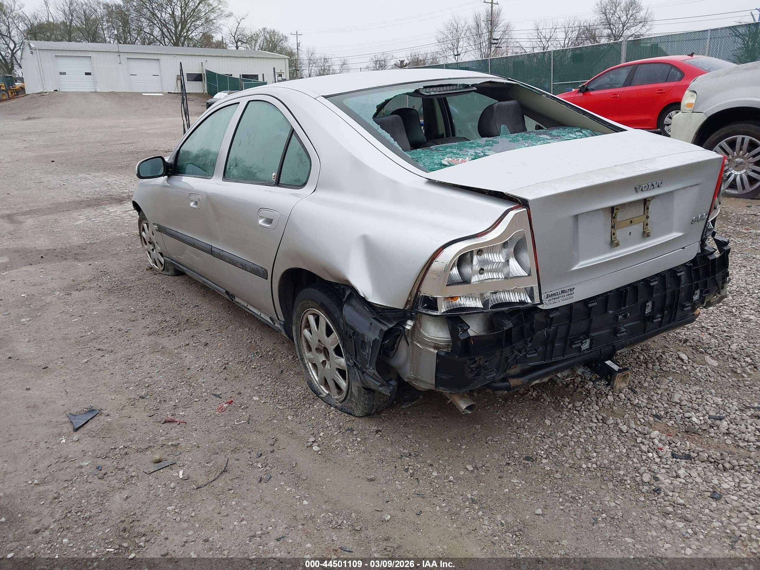 2002 Volvo S60 2.4 Silver vin: YV1RS61R122112244