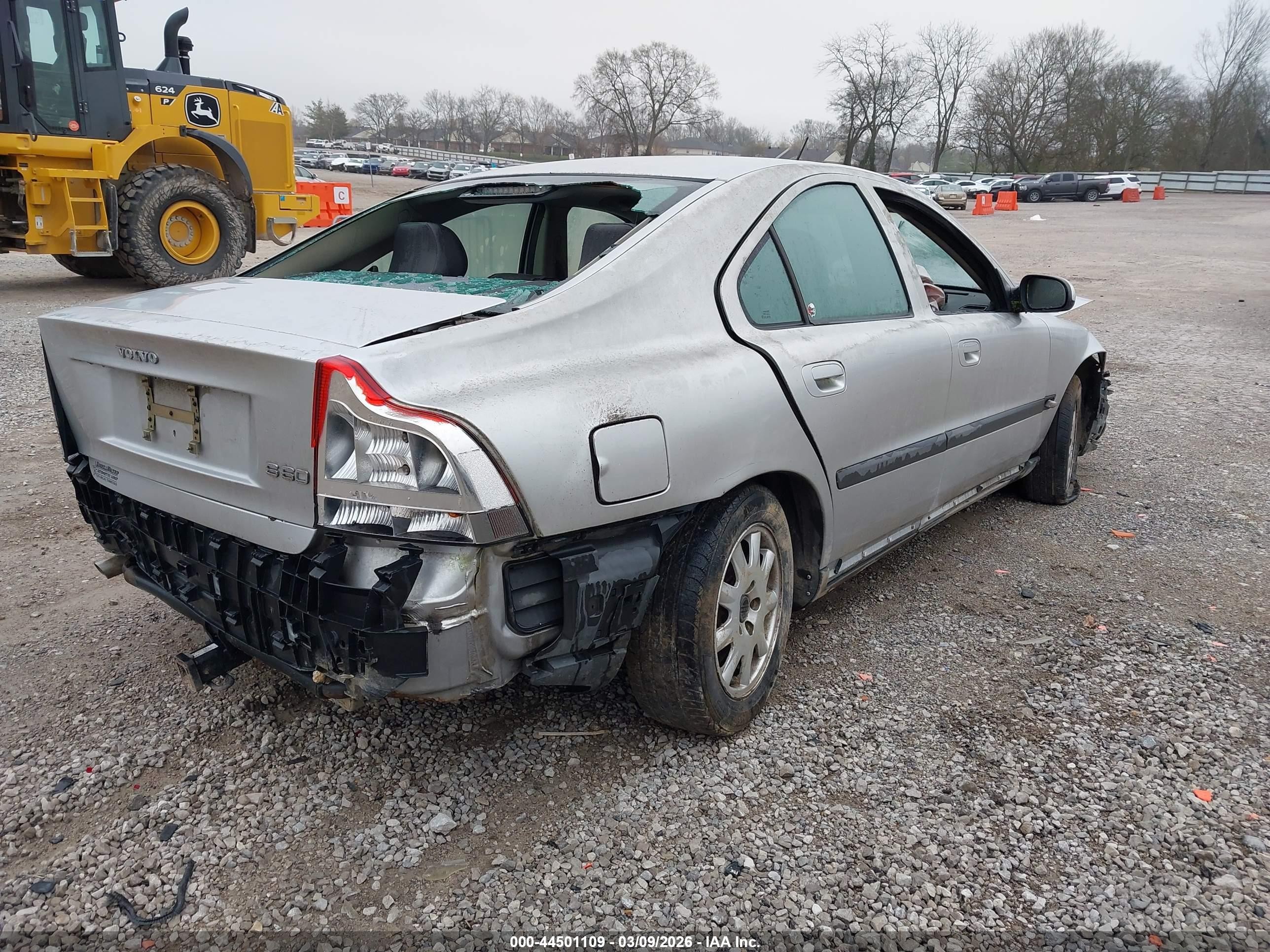 2002 Volvo S60 2.4 Silver vin: YV1RS61R122112244