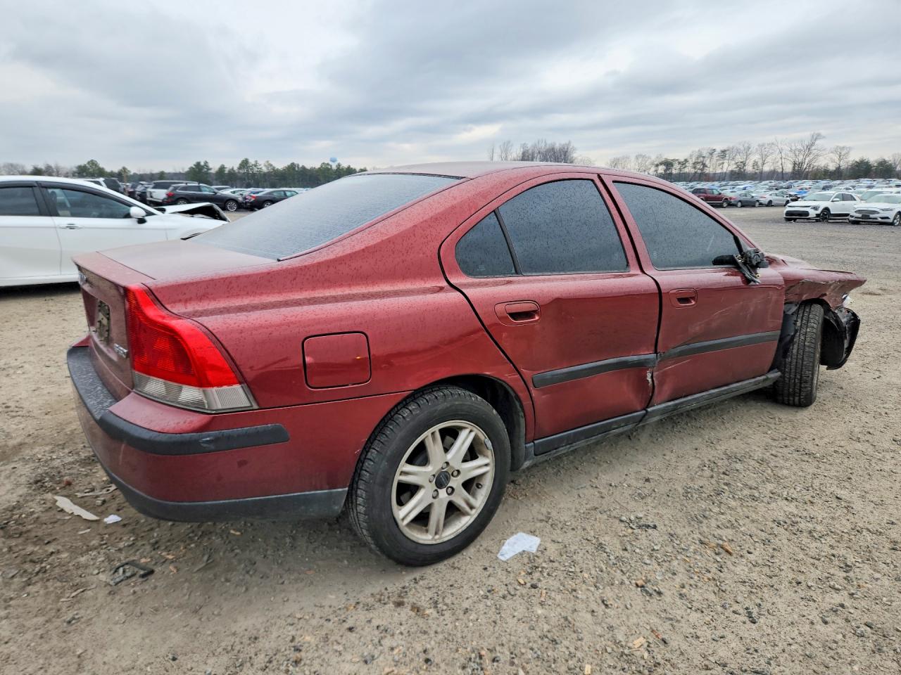 2002 Volvo S60 Burgundy vin: YV1RS61R122170306