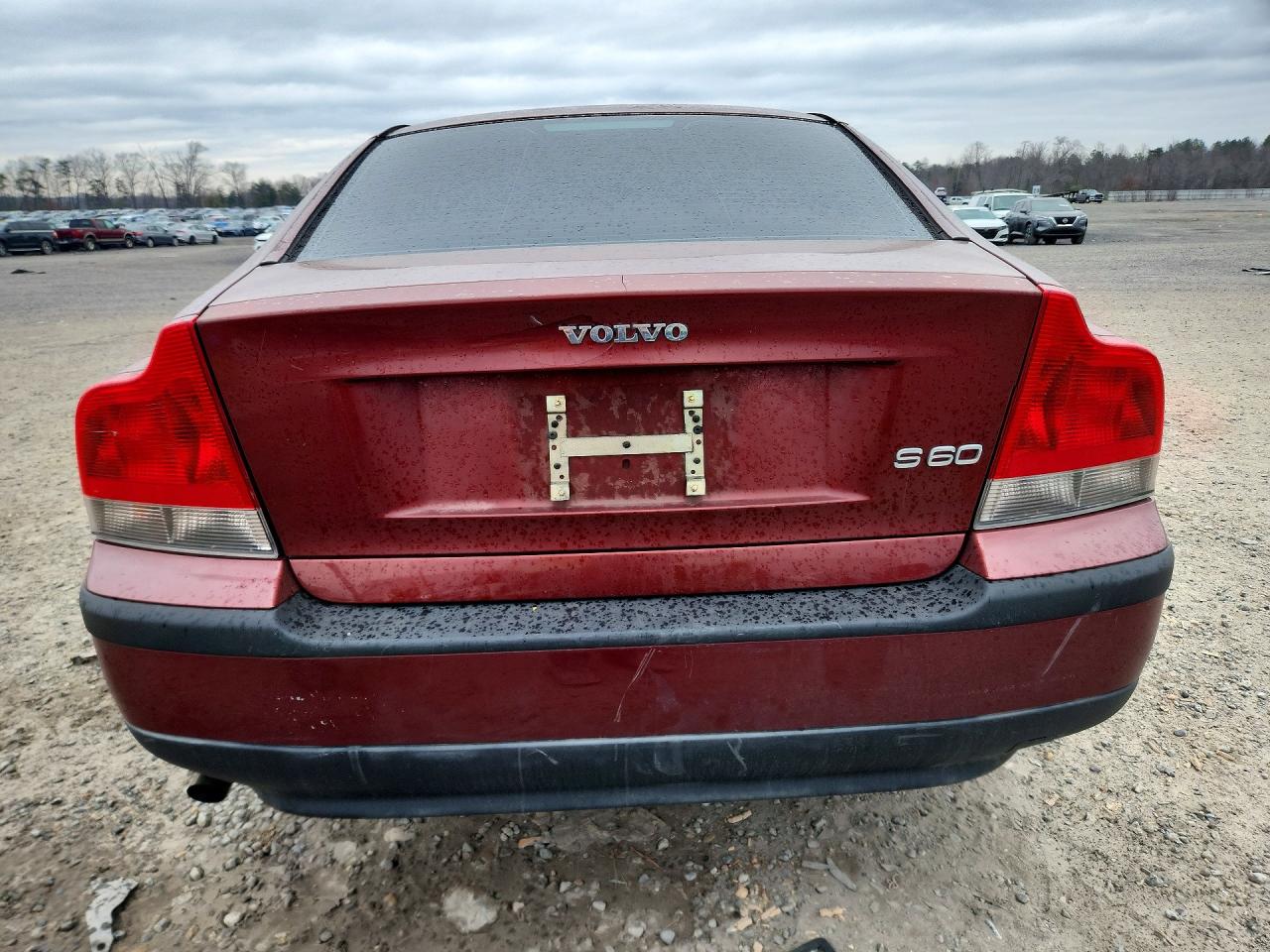 2002 Volvo S60 Burgundy vin: YV1RS61R122170306
