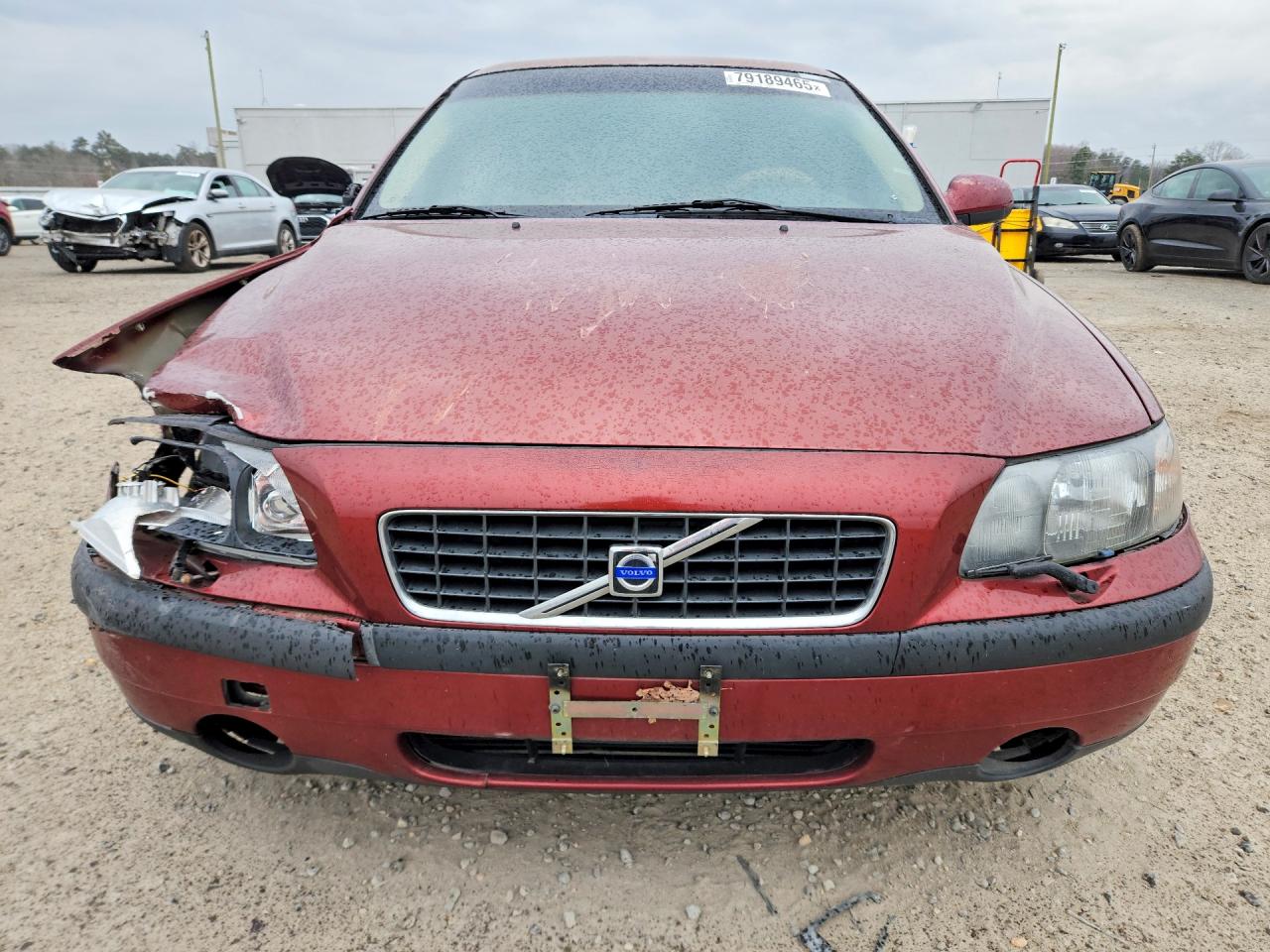 2002 Volvo S60 Burgundy vin: YV1RS61R122170306