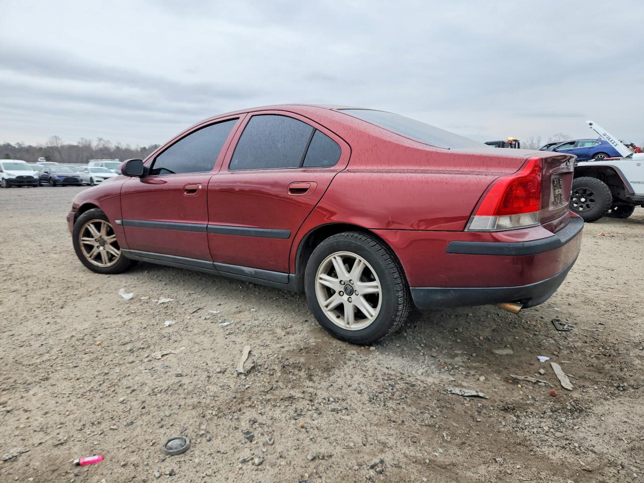 2002 Volvo S60 Burgundy vin: YV1RS61R122170306