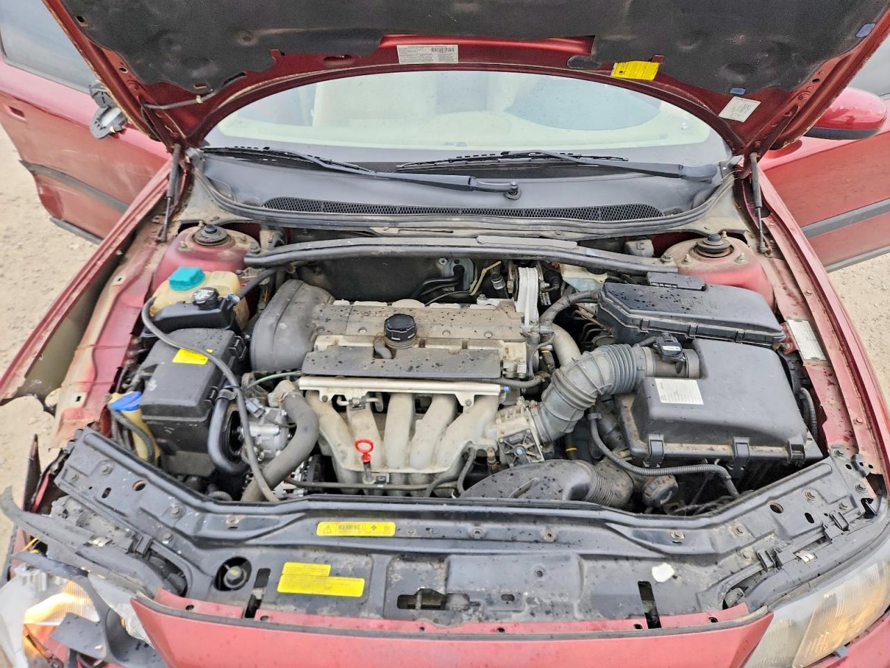 2002 Volvo S60 Burgundy vin: YV1RS61R122170306