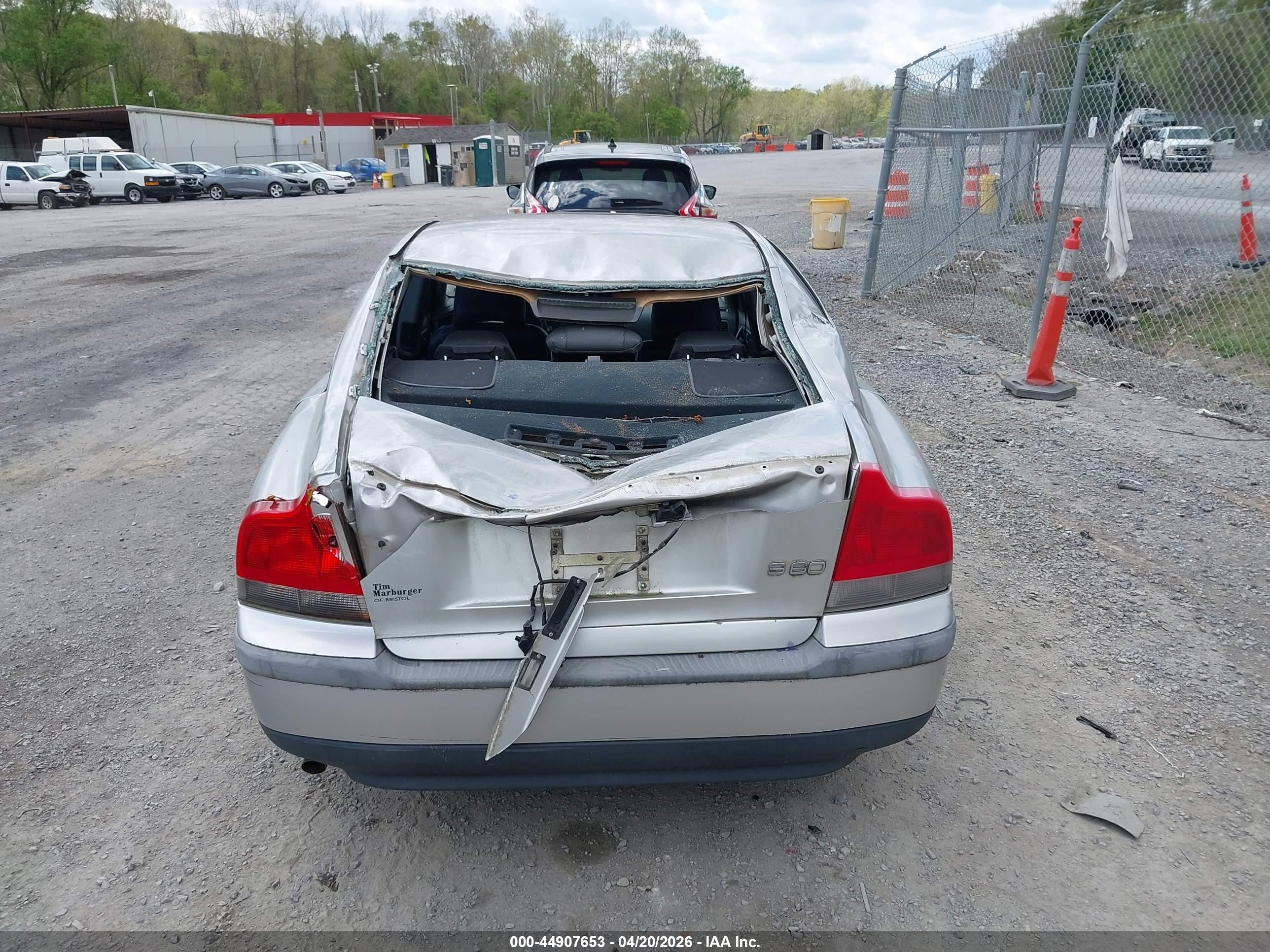 2002 Volvo S60 2.4 Silver vin: YV1RS61R222092764