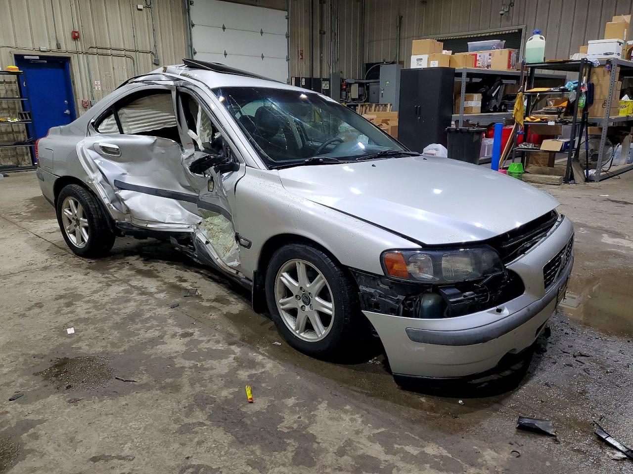 2002 Volvo S60 Gray vin: YV1RS61R222166782