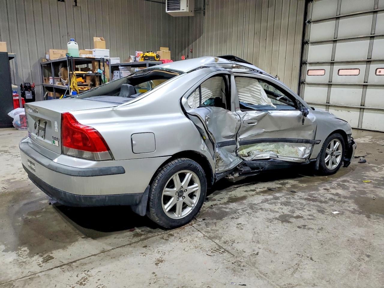 2002 Volvo S60 Gray vin: YV1RS61R222166782