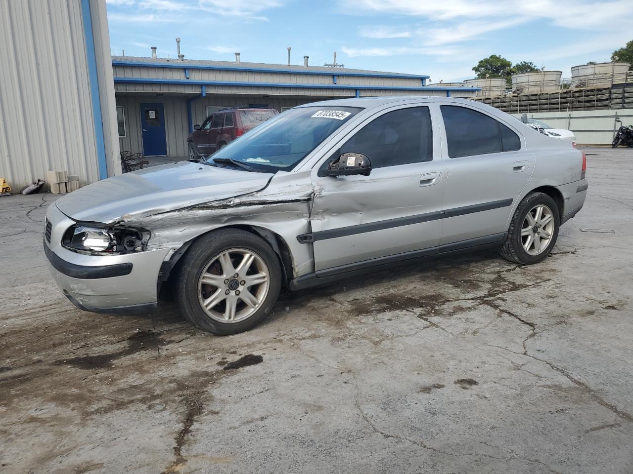 2002 Volvo S60 Silver vin: YV1RS61R222170301