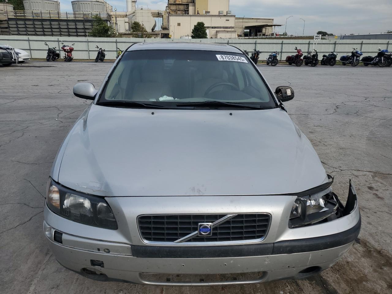 2002 Volvo S60 Silver vin: YV1RS61R222170301