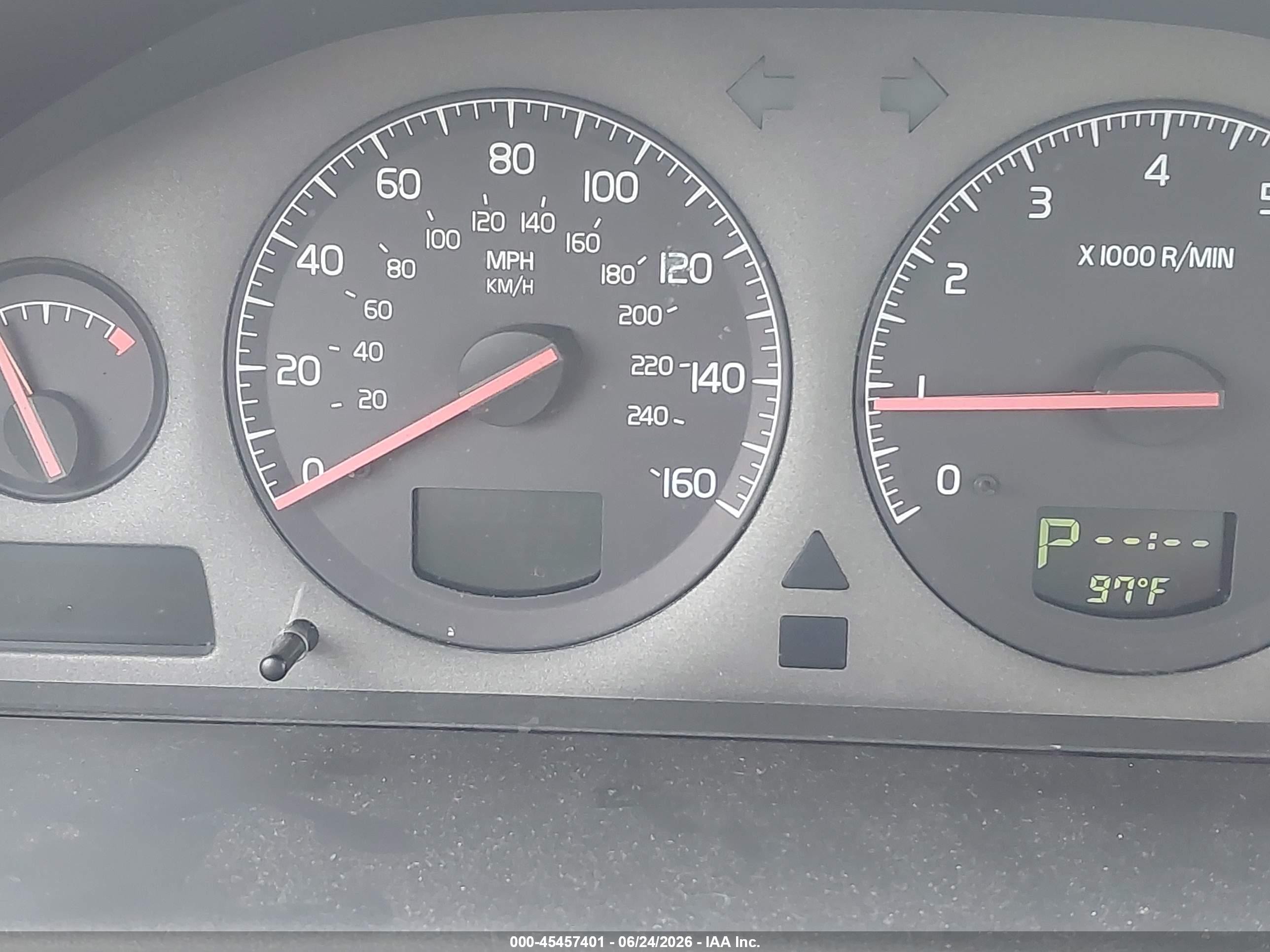 2001 Volvo S60 2.4 Silver vin: YV1RS61R312059027