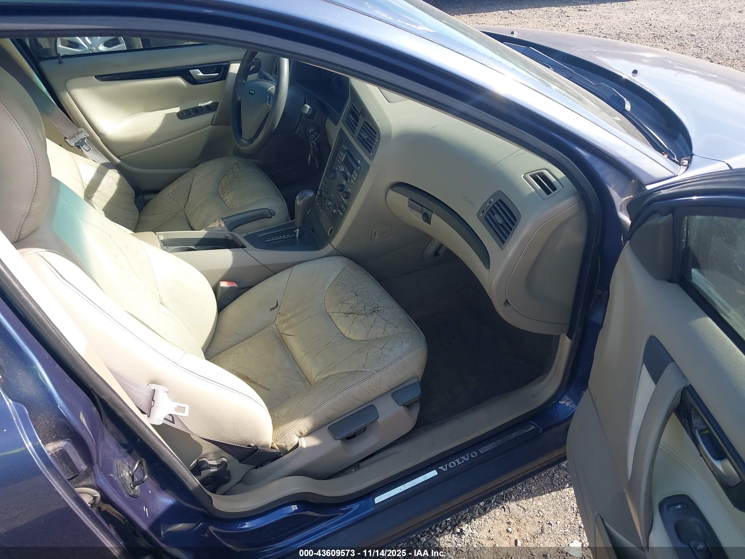2002 Volvo S60 2.4 Blue vin: YV1RS61R322120099