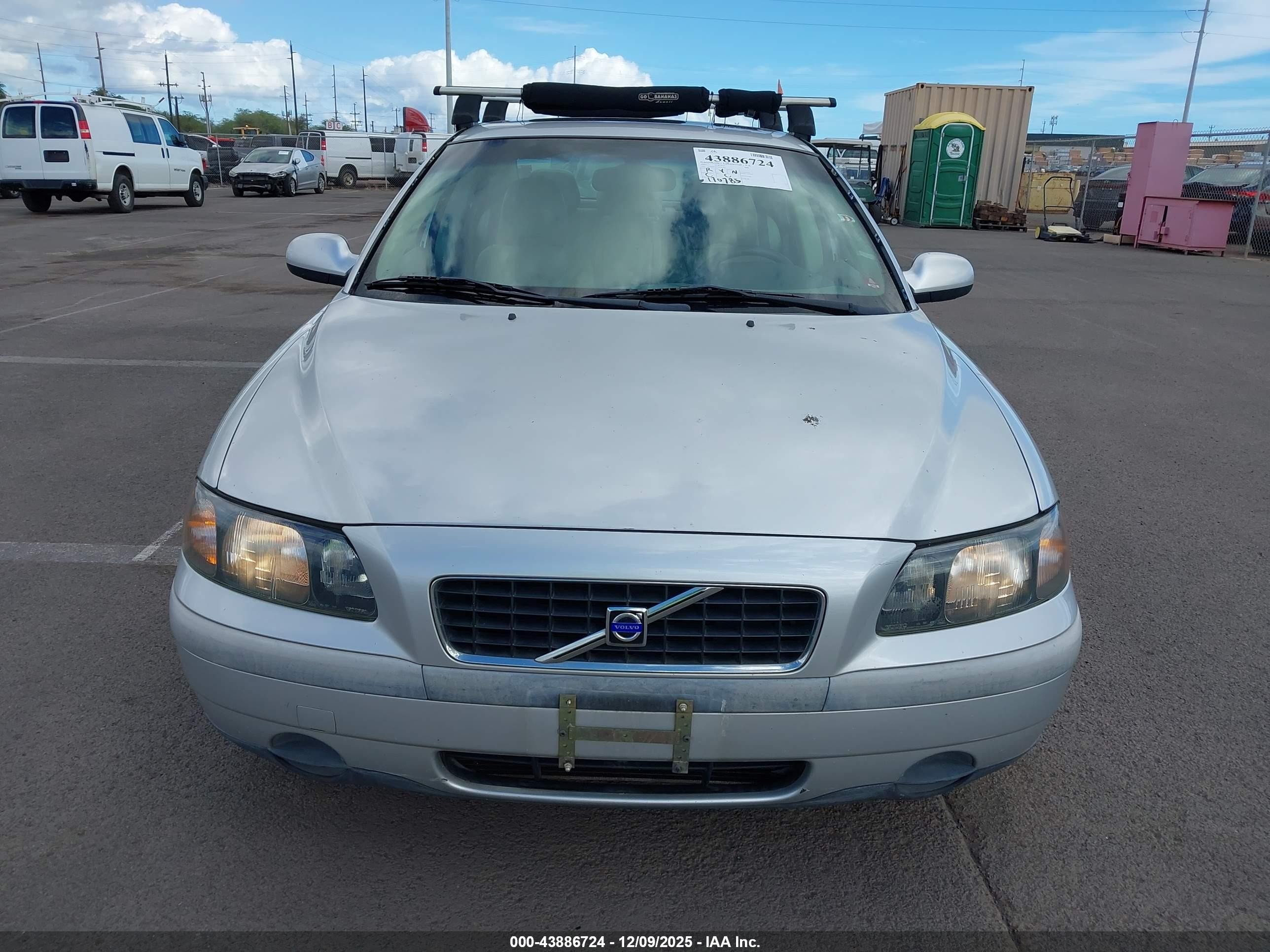 2002 Volvo S60 2.4 Silver vin: YV1RS61R322158206
