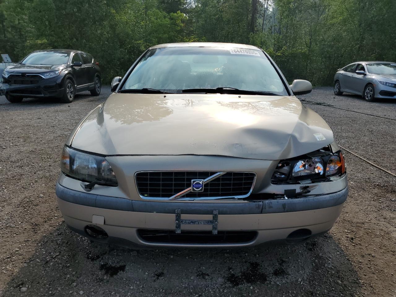 2002 Volvo S60 Gold vin: YV1RS61R322186345