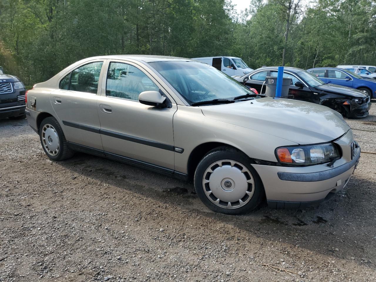 2002 Volvo S60 Gold vin: YV1RS61R322186345