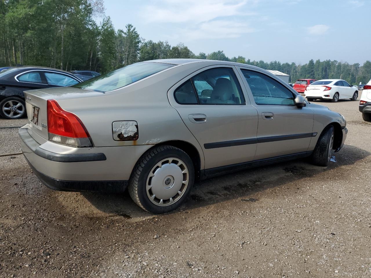 2002 Volvo S60 Gold vin: YV1RS61R322186345