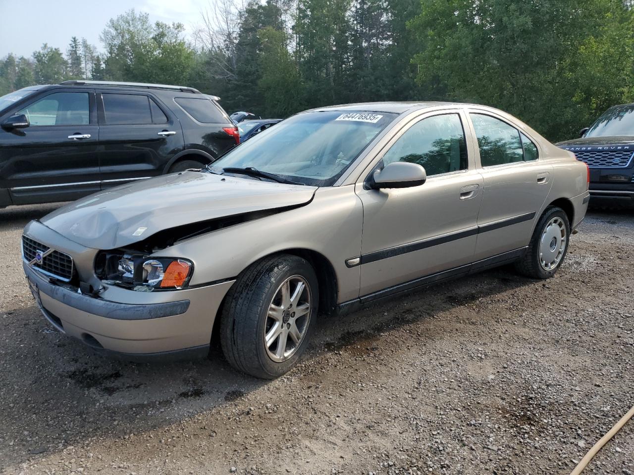 2002 Volvo S60 Gold vin: YV1RS61R322186345
