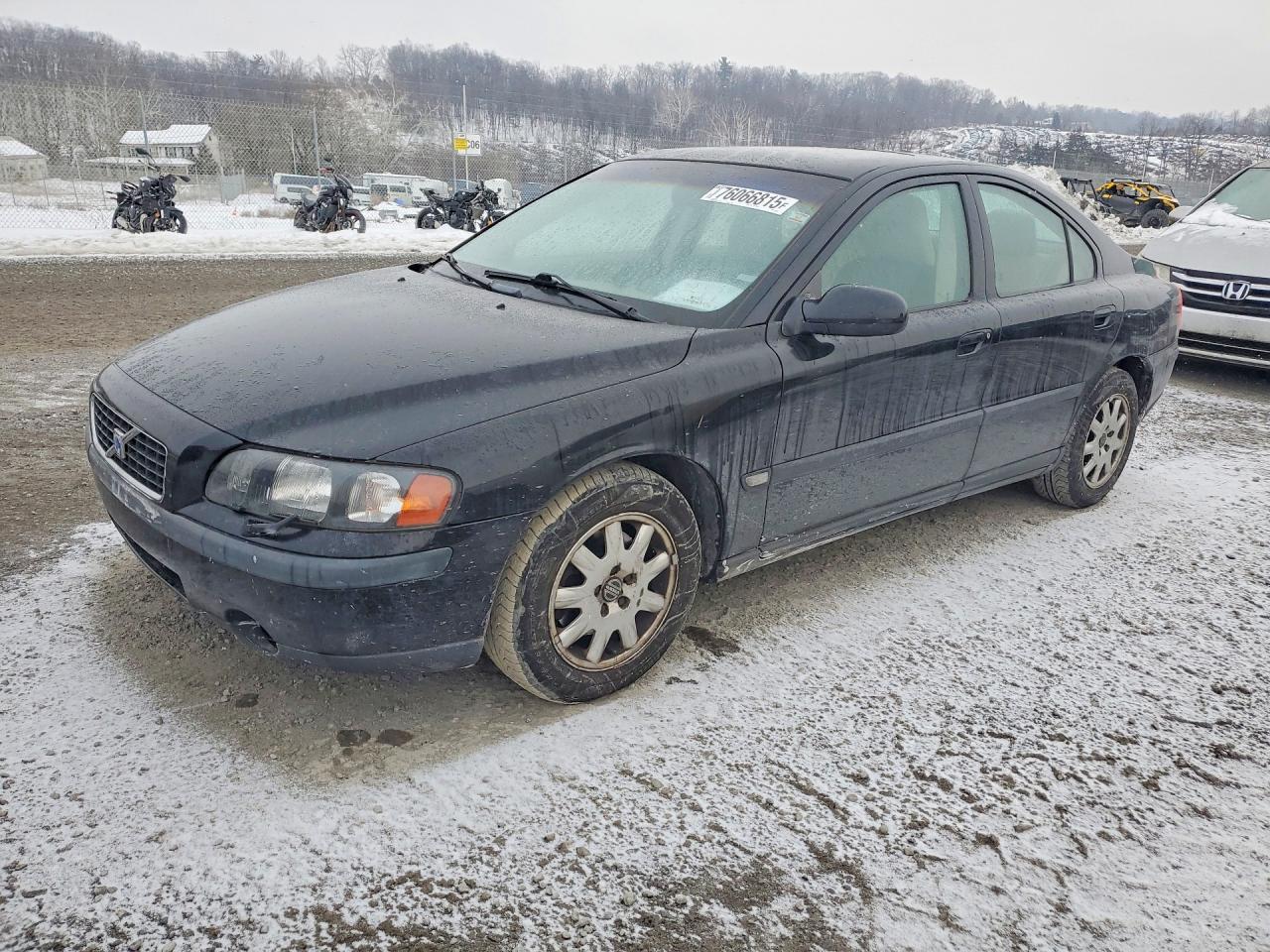 2002 Volv S60 Black vin: YV1RS61R422103439