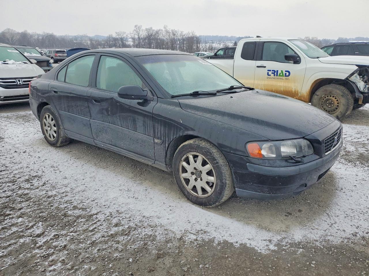 2002 Volv S60 Black vin: YV1RS61R422103439