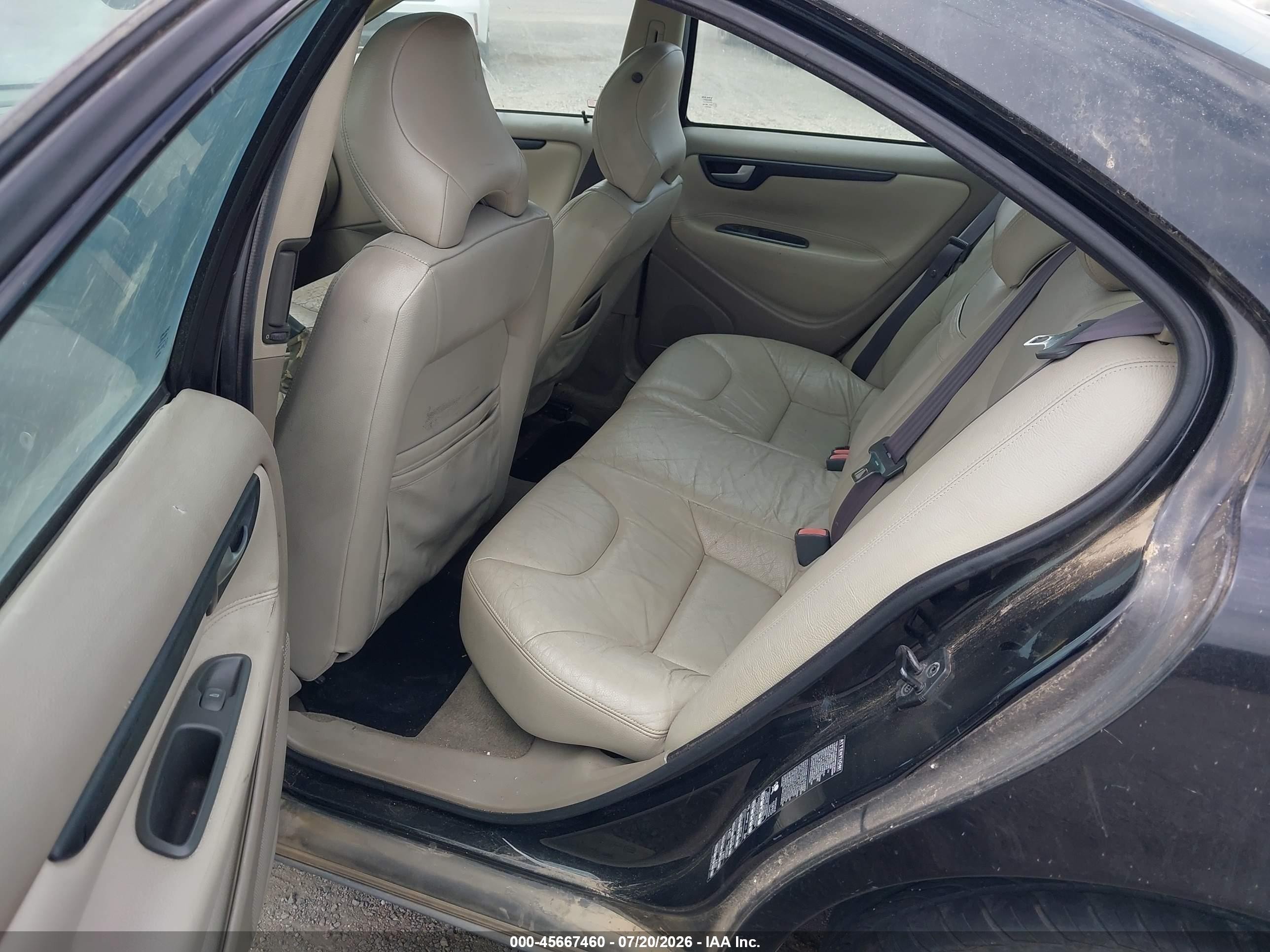 2001 Volvo S60 2.4 Black vin: YV1RS61R512058350