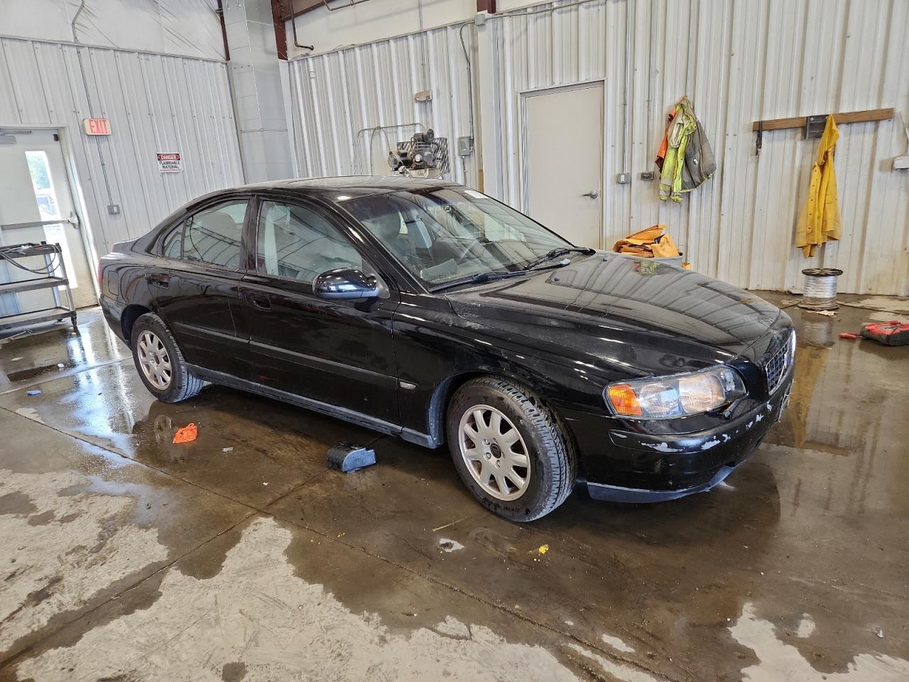 2002 Volvo S60 Black vin: YV1RS61R522158630