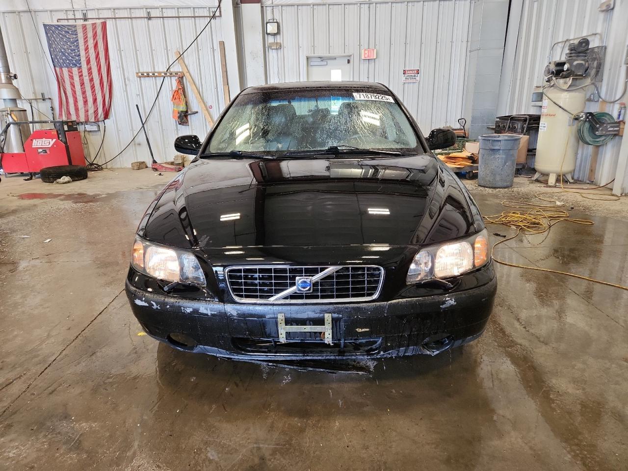 2002 Volvo S60 Black vin: YV1RS61R522158630