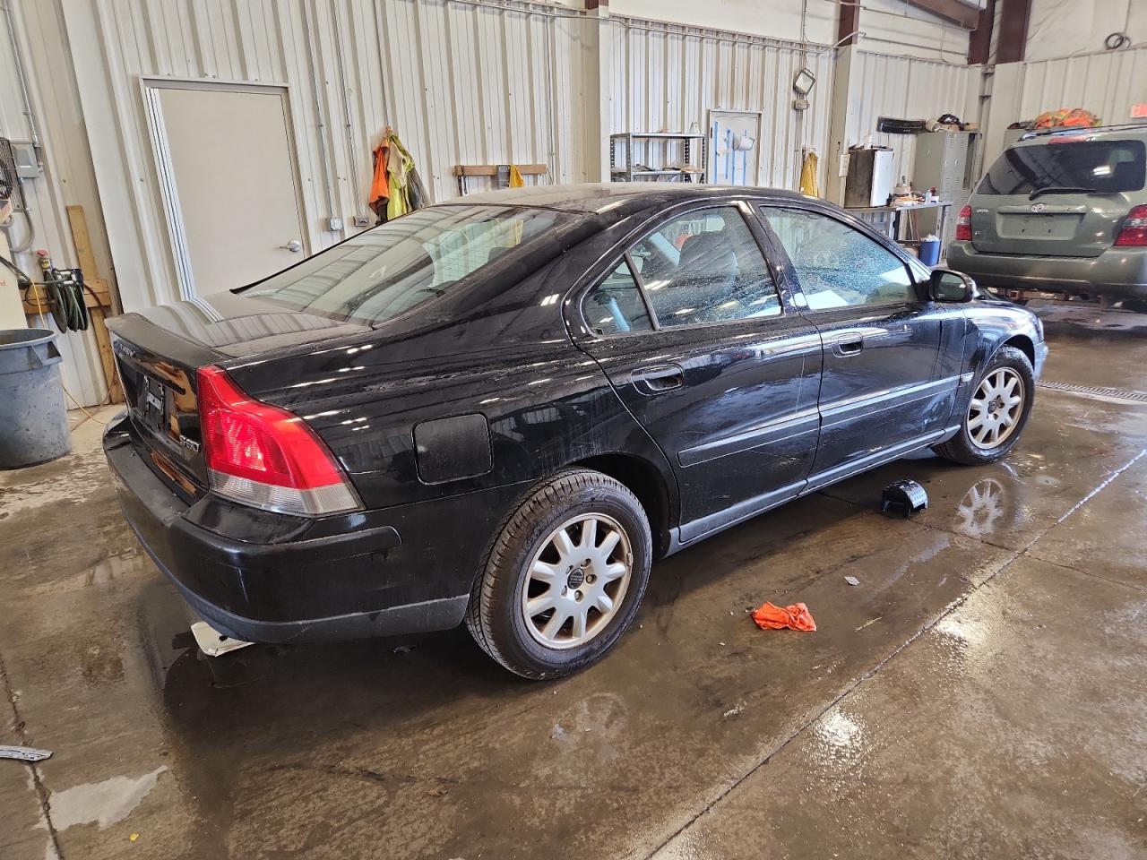 2002 Volvo S60 Black vin: YV1RS61R522158630