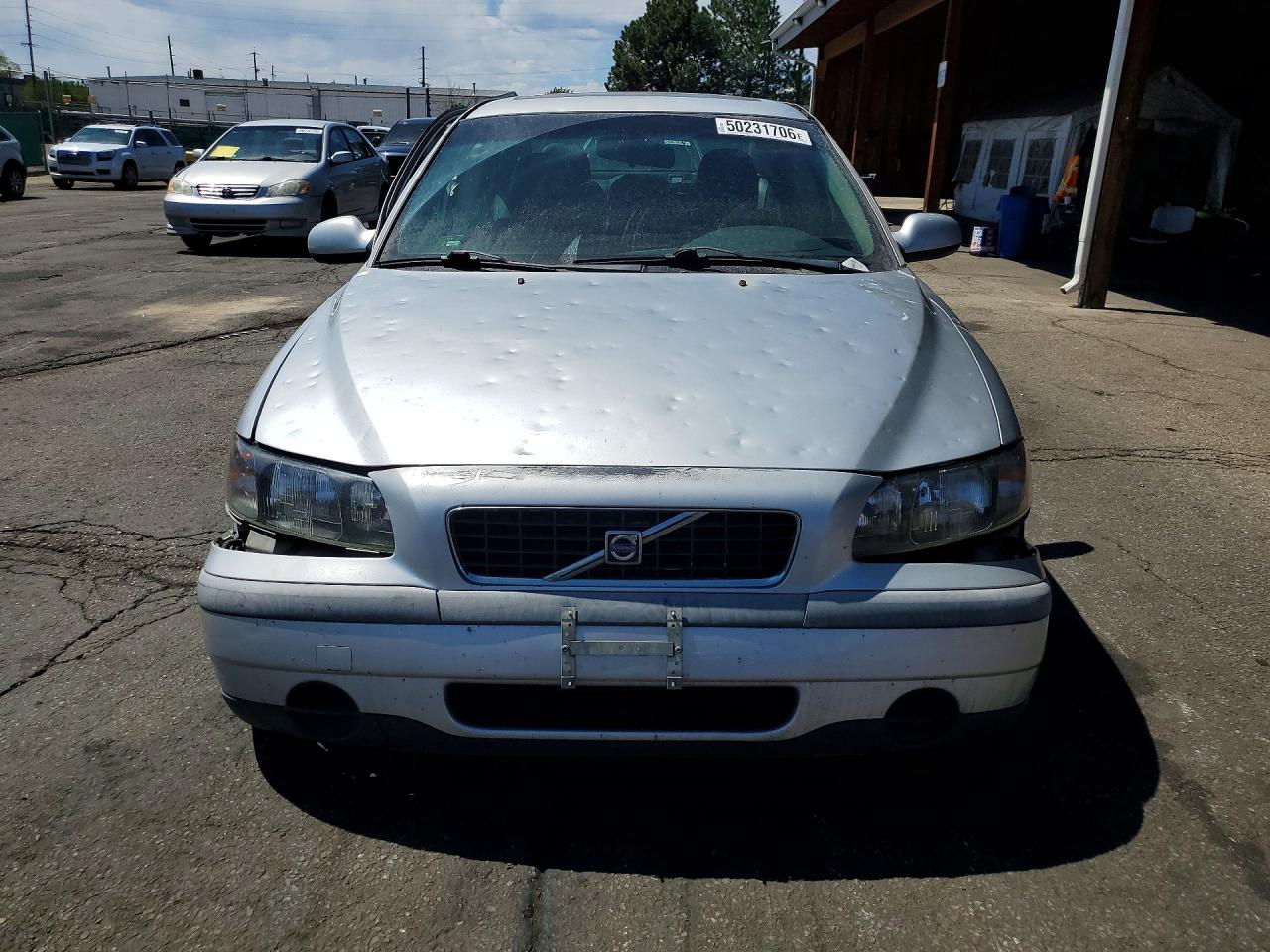 2002 Volv S60 Silver vin: YV1RS61R722165658