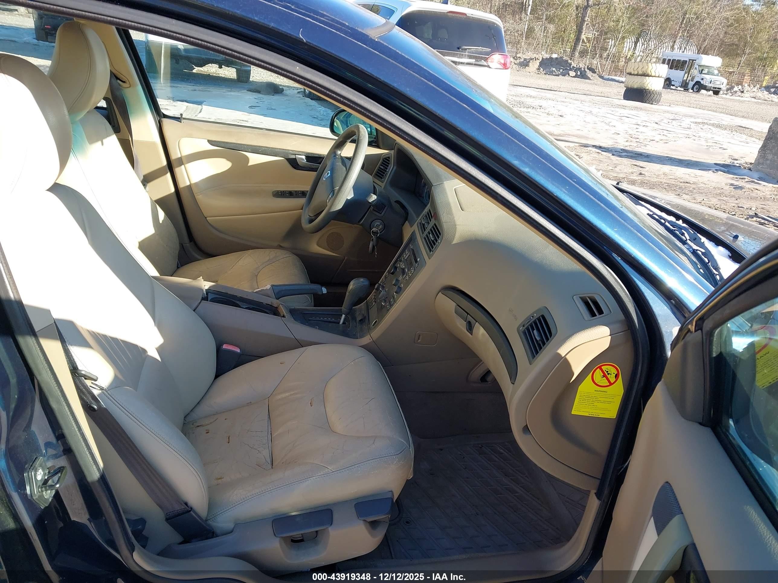2002 Volvo S60 2.4 Dark Blue vin: YV1RS61R722198255