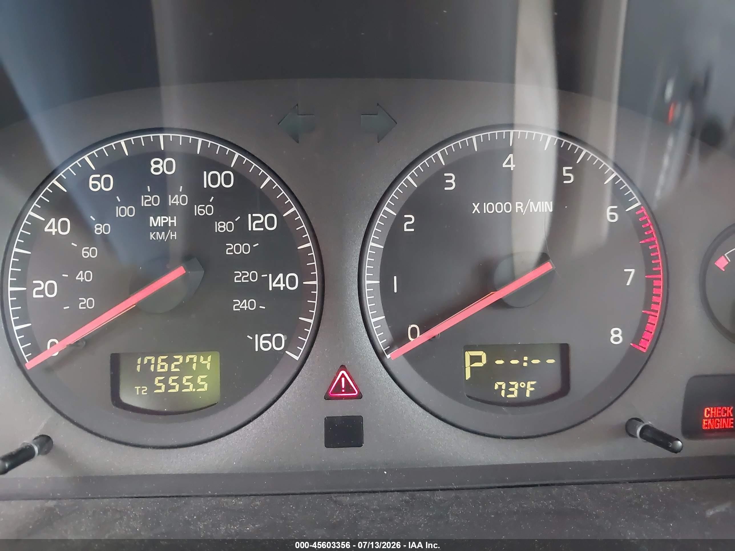 2001 Volvo S60 2.4 White vin: YV1RS61R912026646