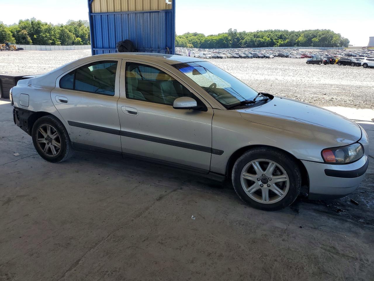 2002 Volvo S60 Silver vin: YV1RS61R922140194
