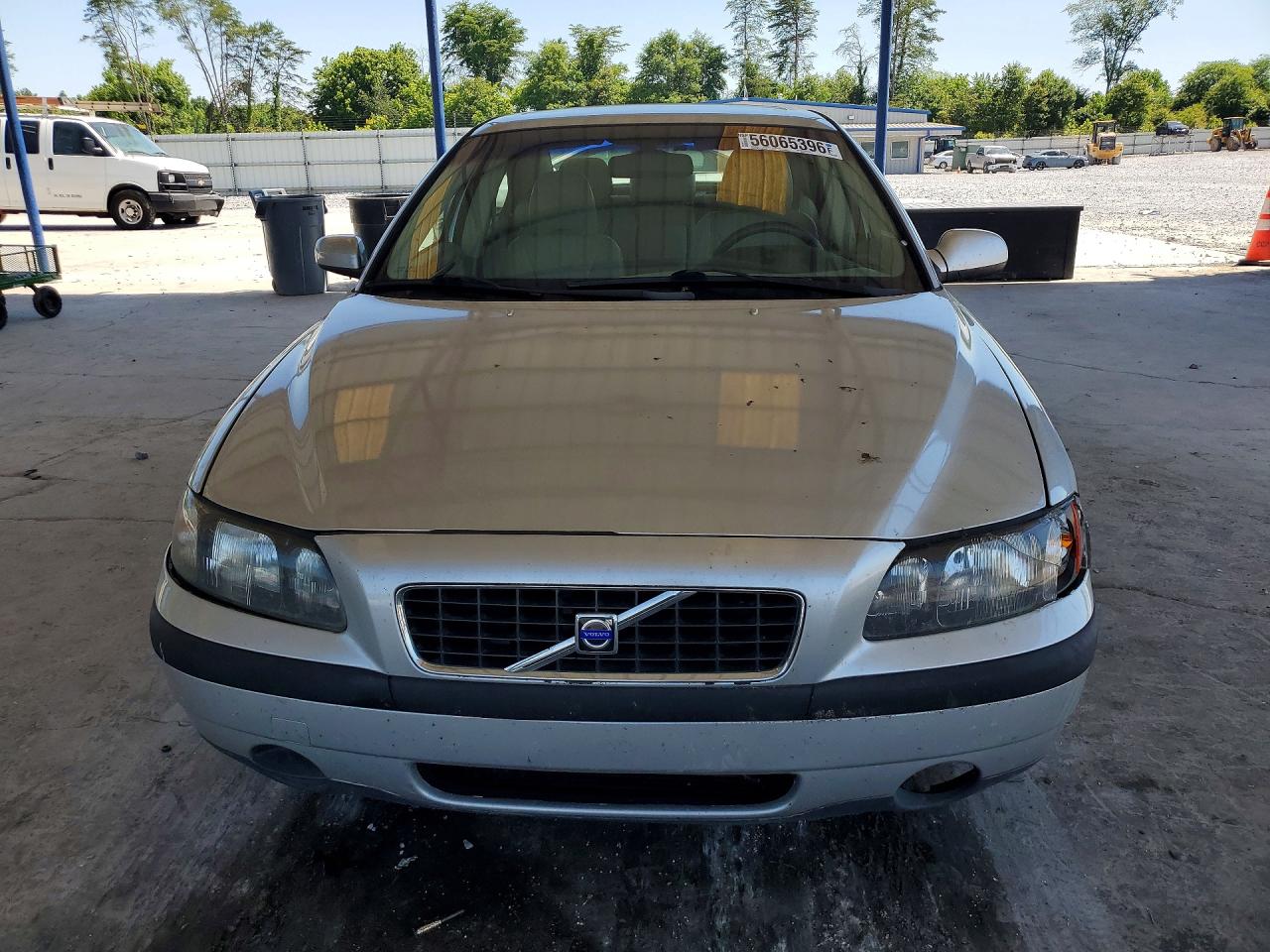 2002 Volvo S60 Silver vin: YV1RS61R922140194