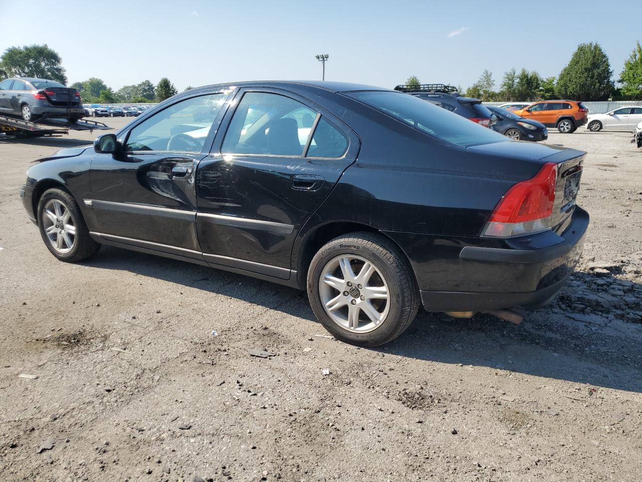 2002 Volvo S60 Черный vin: YV1RS61R922185653