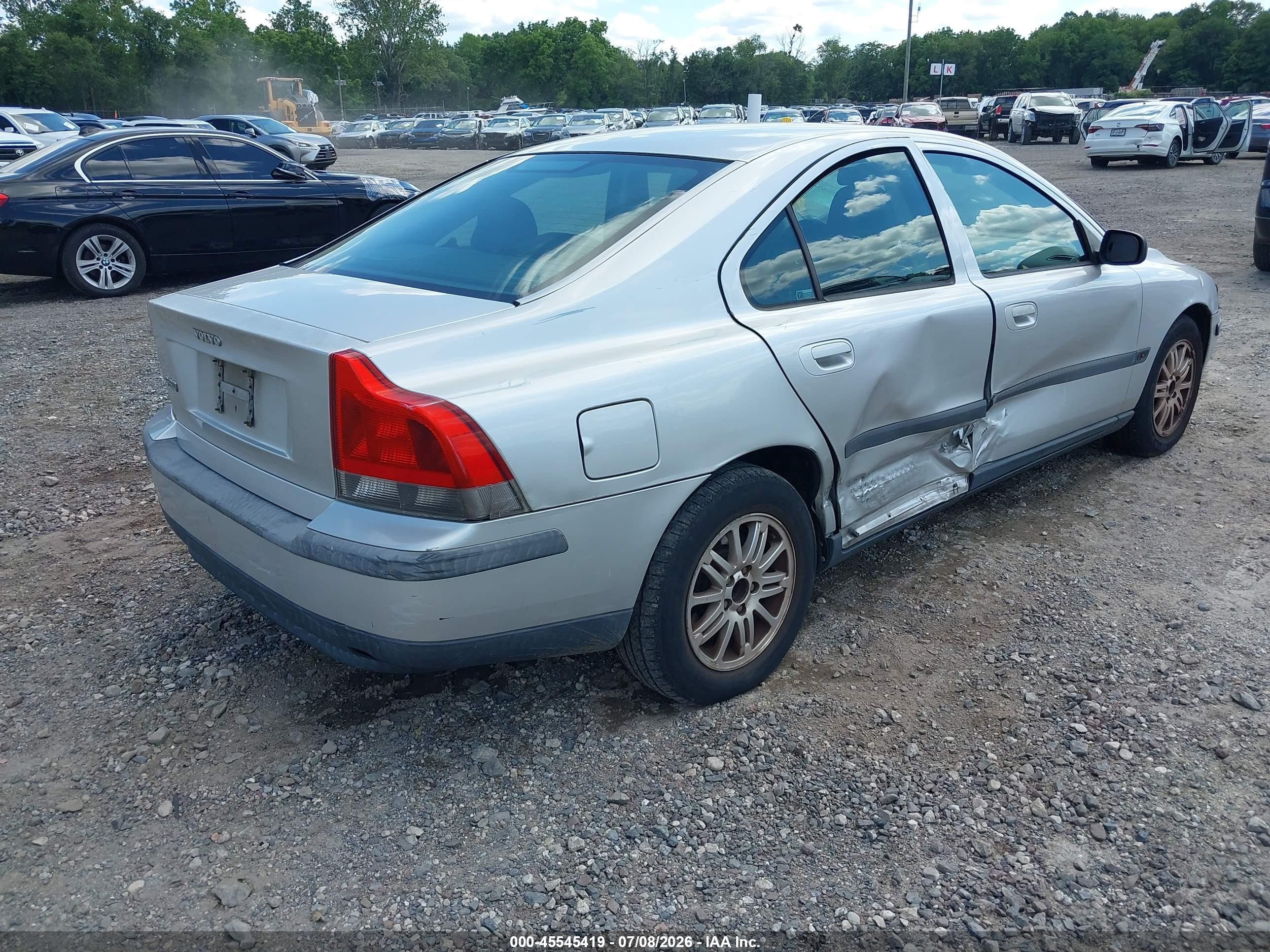 2004 Volvo S60 2.4 Silver vin: YV1RS61T042341271
