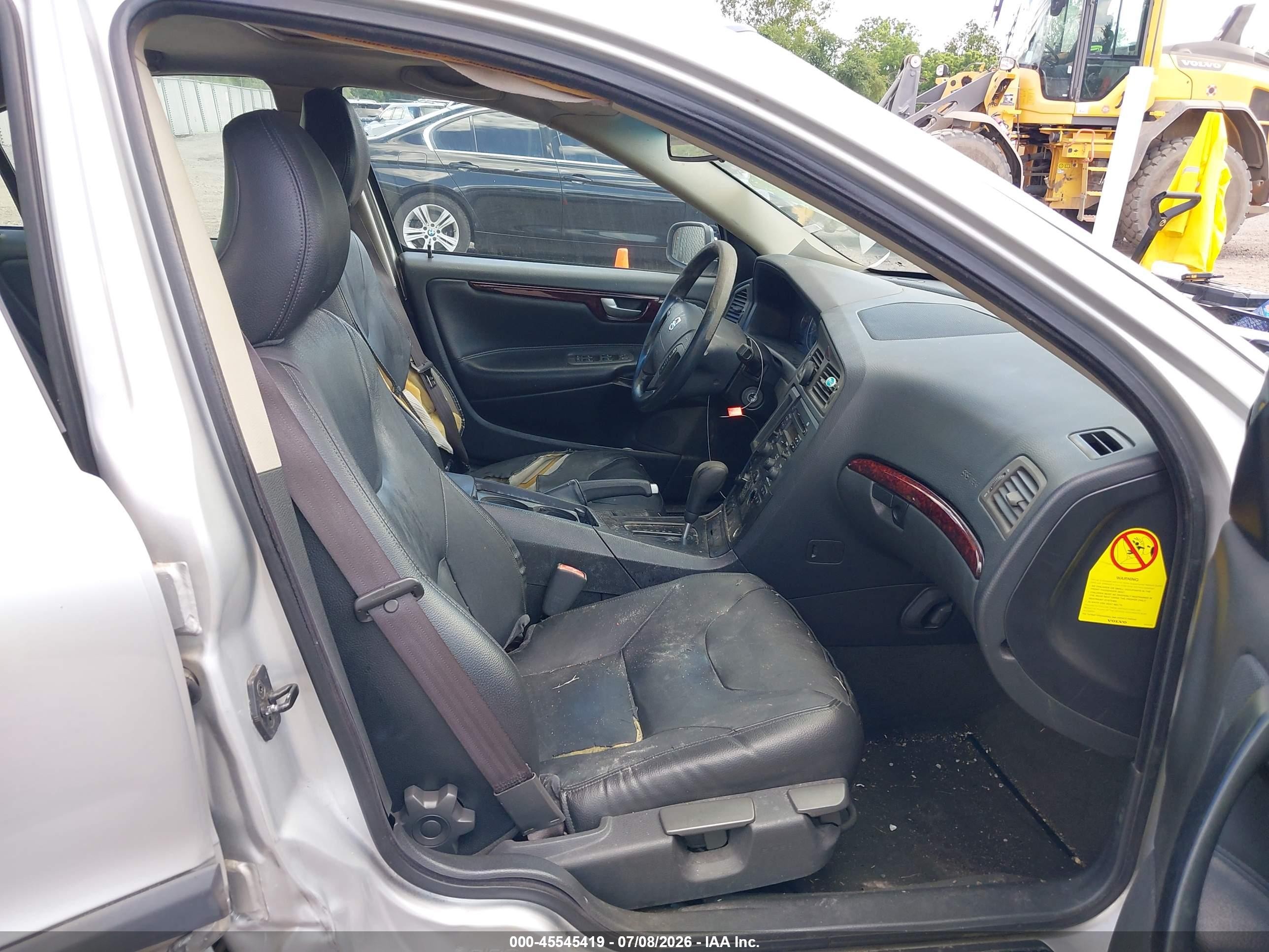 2004 Volvo S60 2.4 Silver vin: YV1RS61T042341271