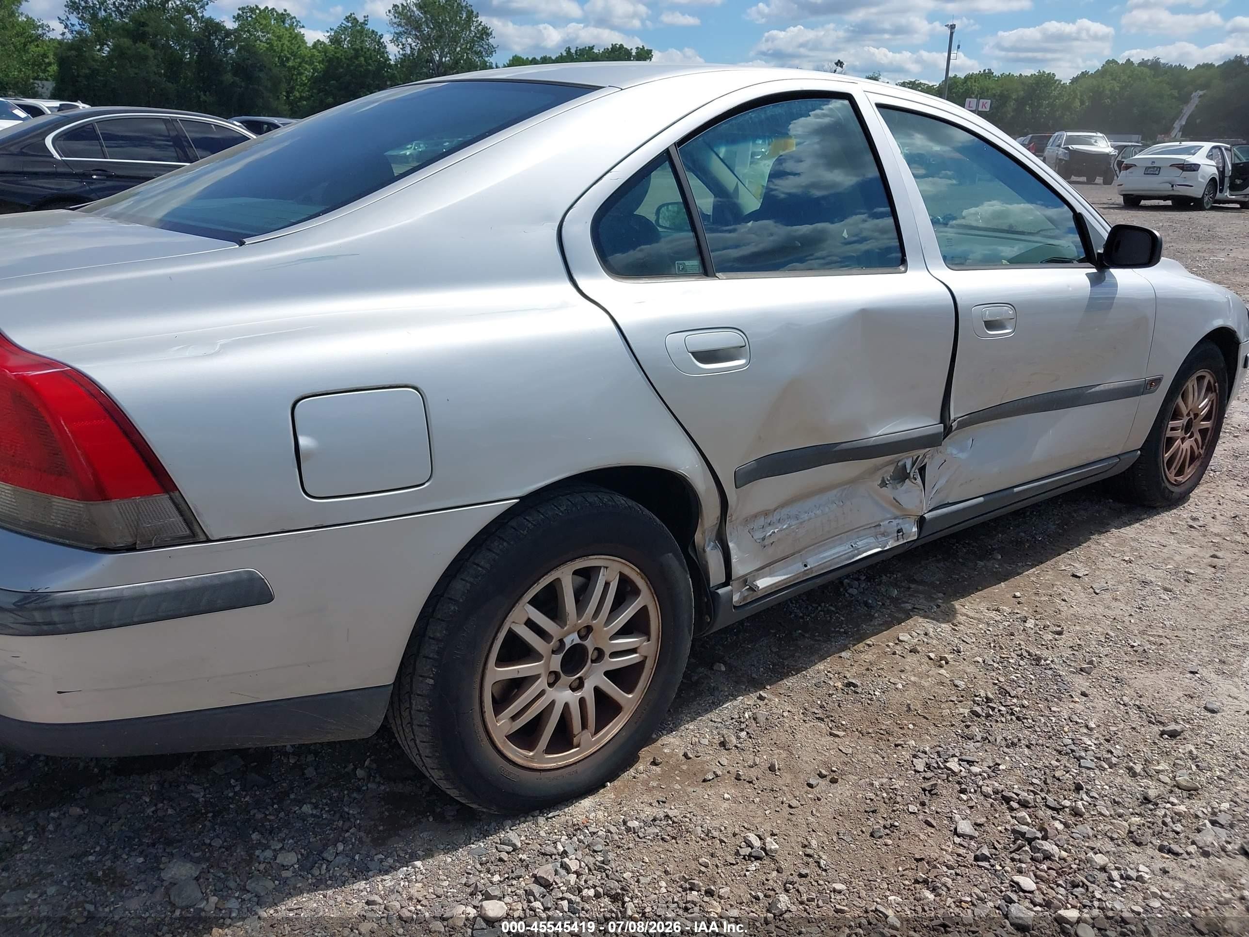 2004 Volvo S60 2.4 Silver vin: YV1RS61T042341271