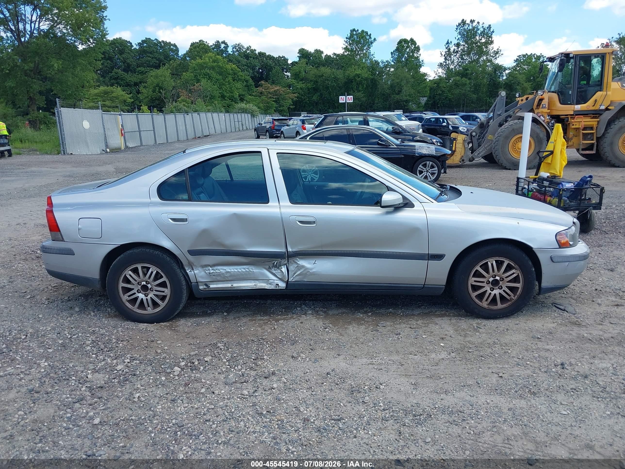 2004 Volvo S60 2.4 Silver vin: YV1RS61T042341271