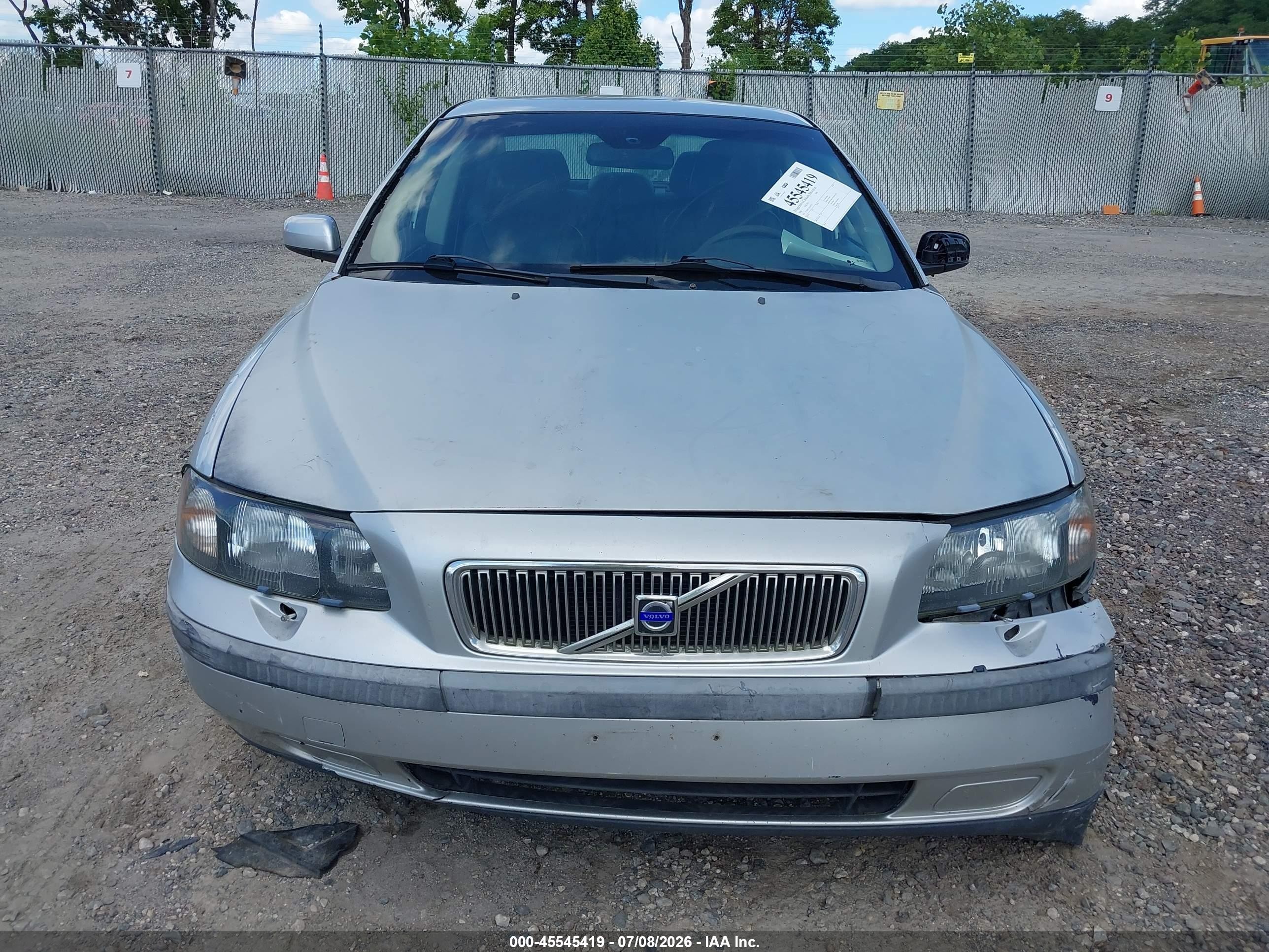 2004 Volvo S60 2.4 Silver vin: YV1RS61T042341271