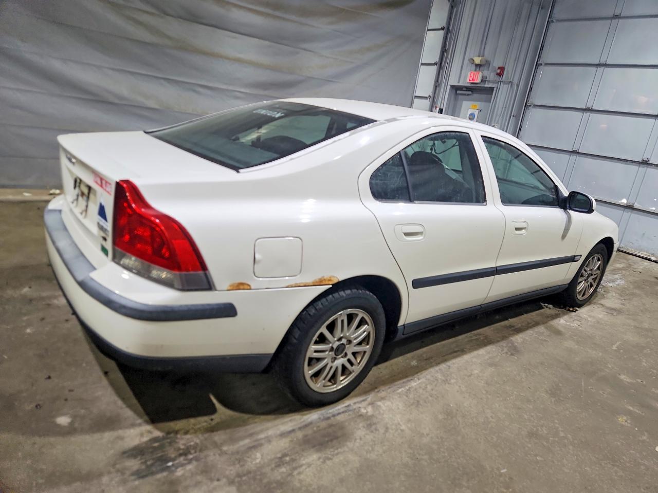 2003 Volvo S60 White vin: YV1RS61T432258411
