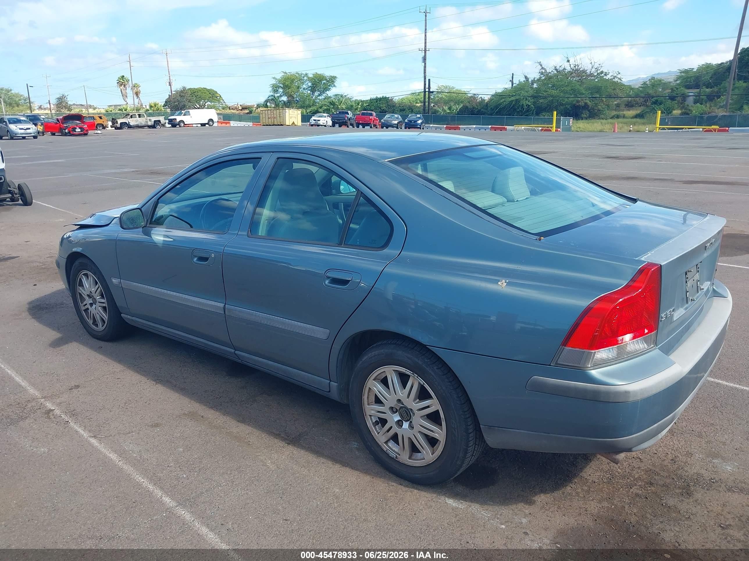 2004 Volvo S60 2.4 Синий vin: YV1RS61T442333206