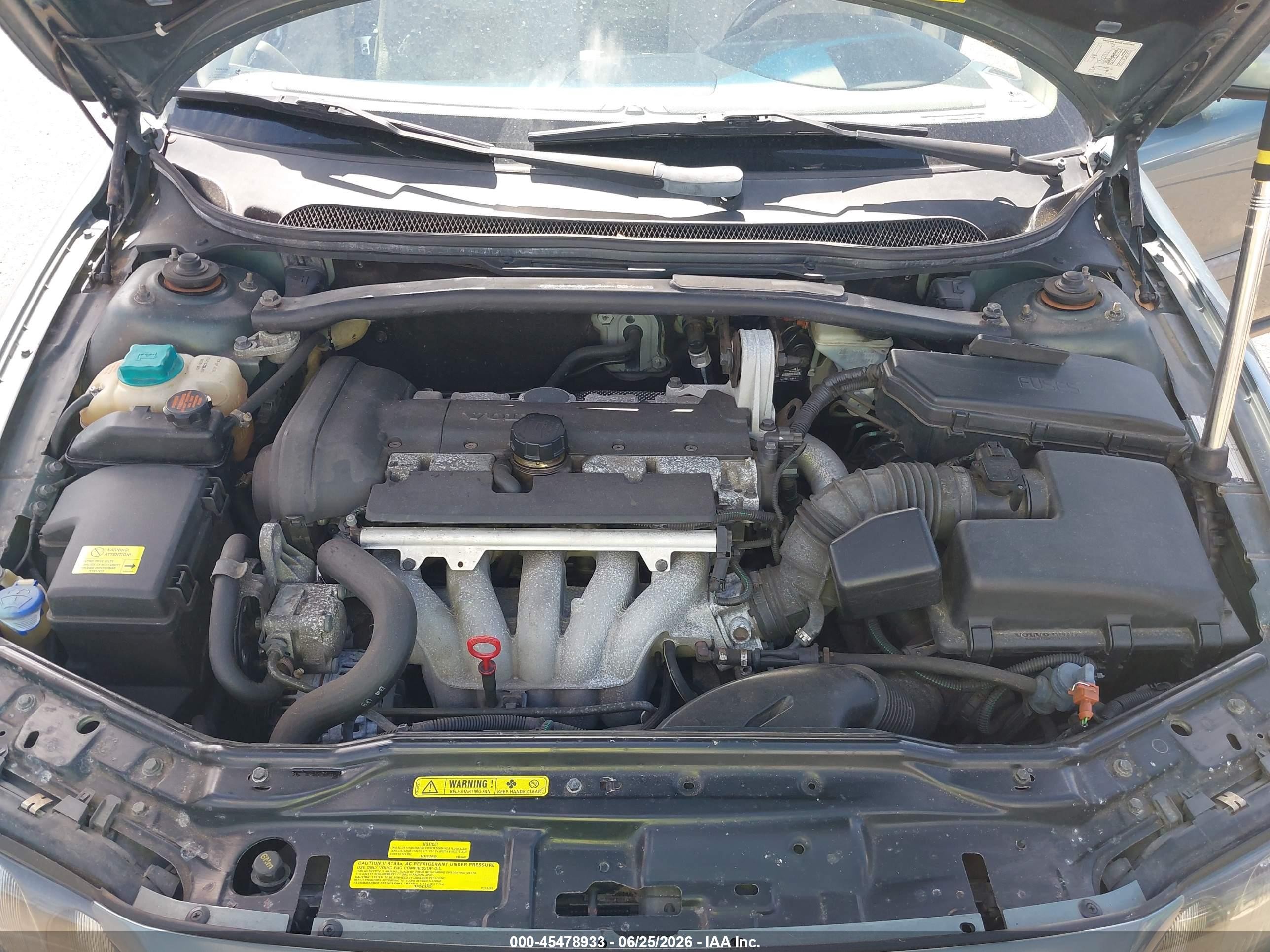 2004 Volvo S60 2.4 Синий vin: YV1RS61T442333206