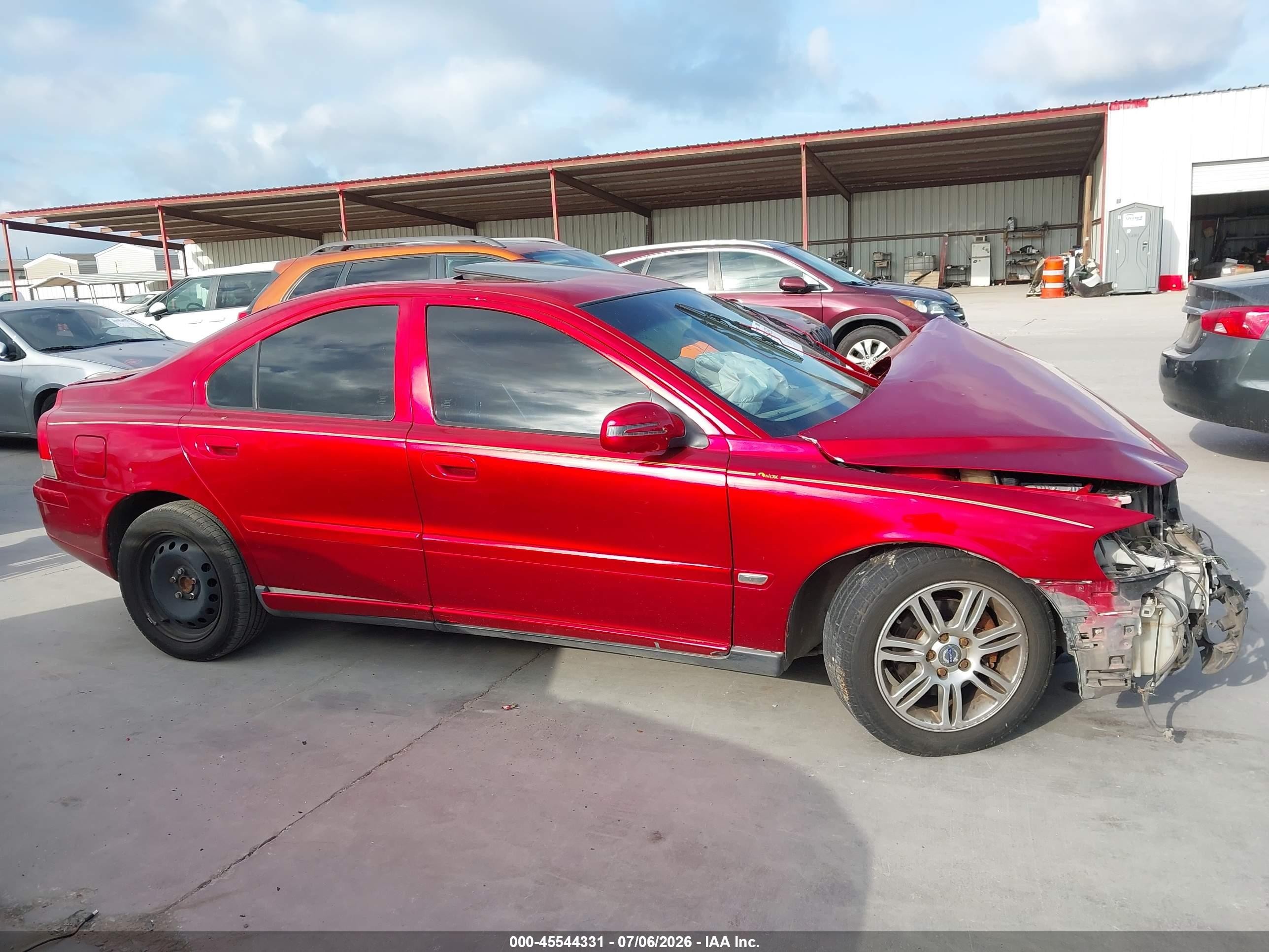 2003 Volvo S60 2.4 Red vin: YV1RS61T532279221