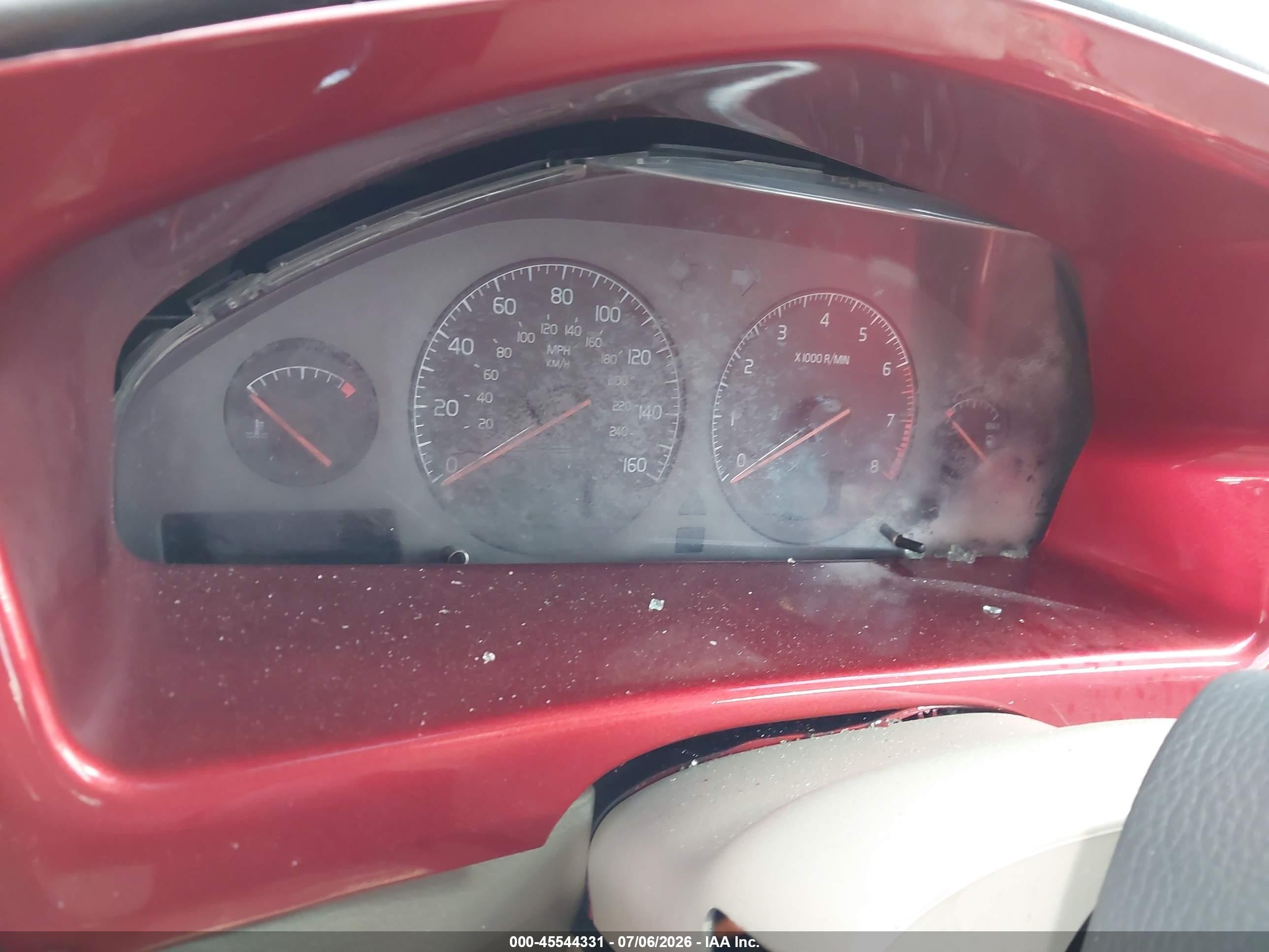 2003 Volvo S60 2.4 Red vin: YV1RS61T532279221