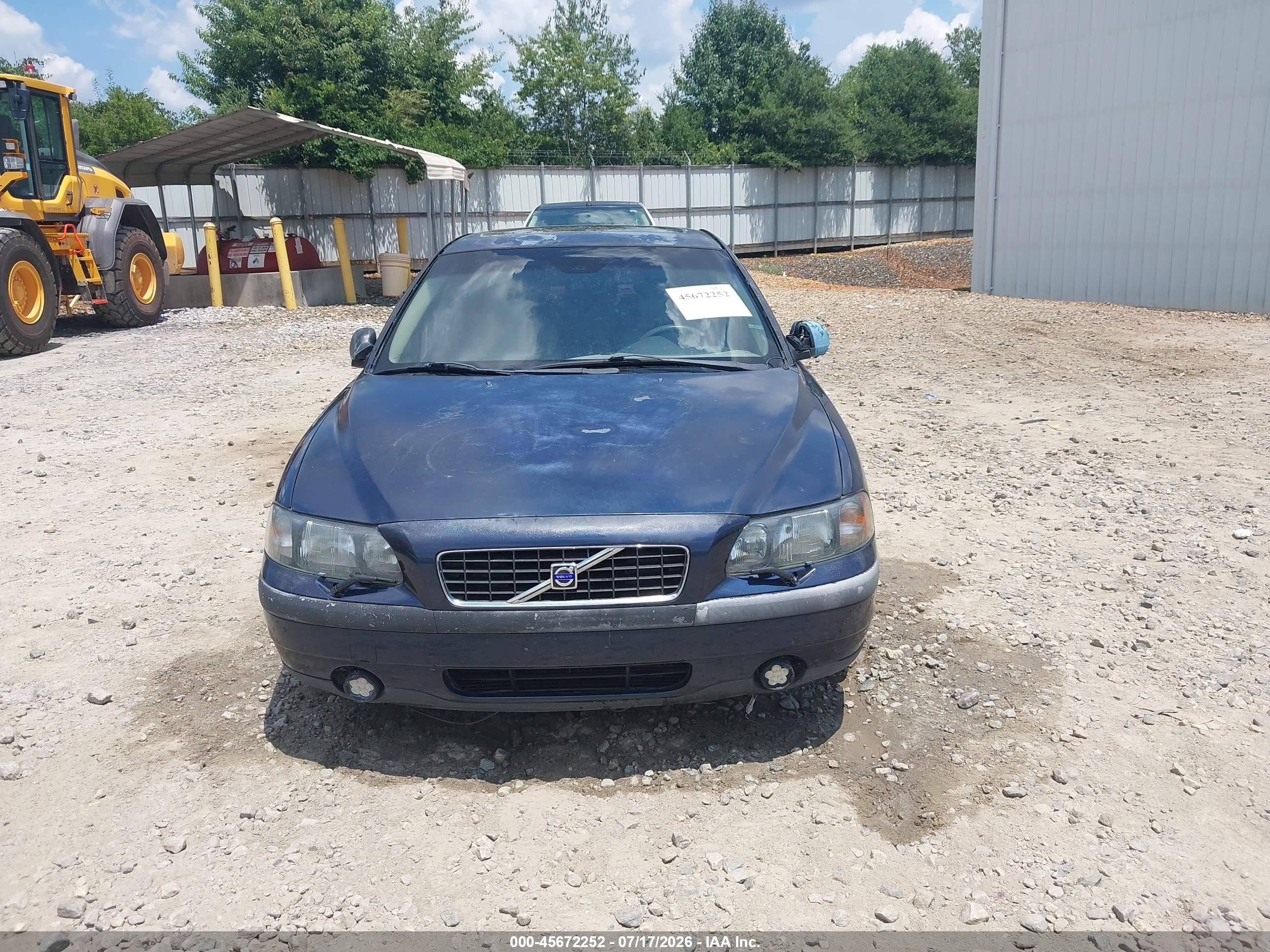 2003 Volvo S60 2.4 Синий vin: YV1RS61T832269847