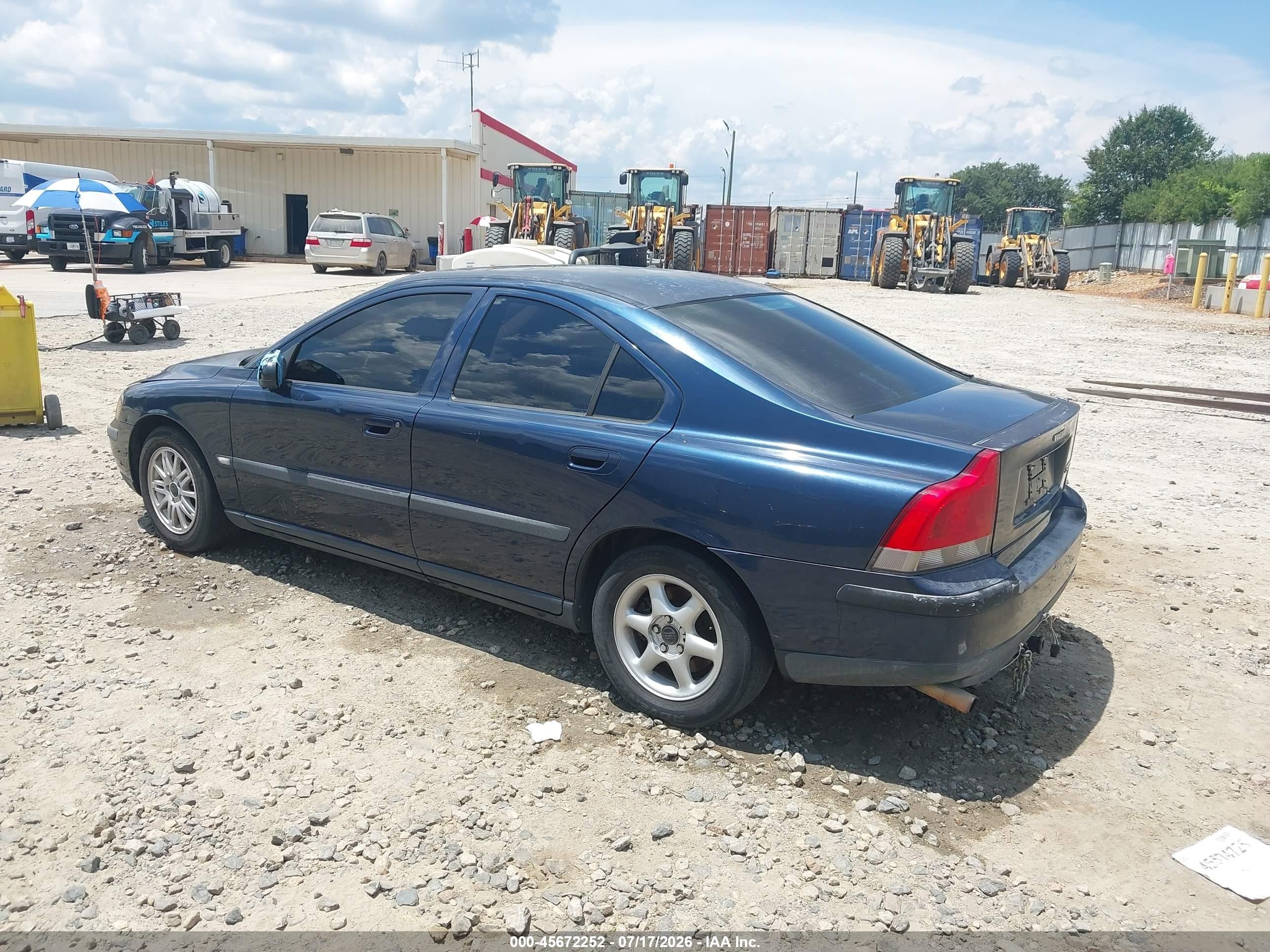2003 Volvo S60 2.4 Синий vin: YV1RS61T832269847
