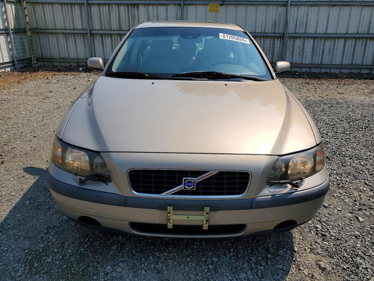 2004 Volvo S60 Gold vin: YV1RS61T842413303